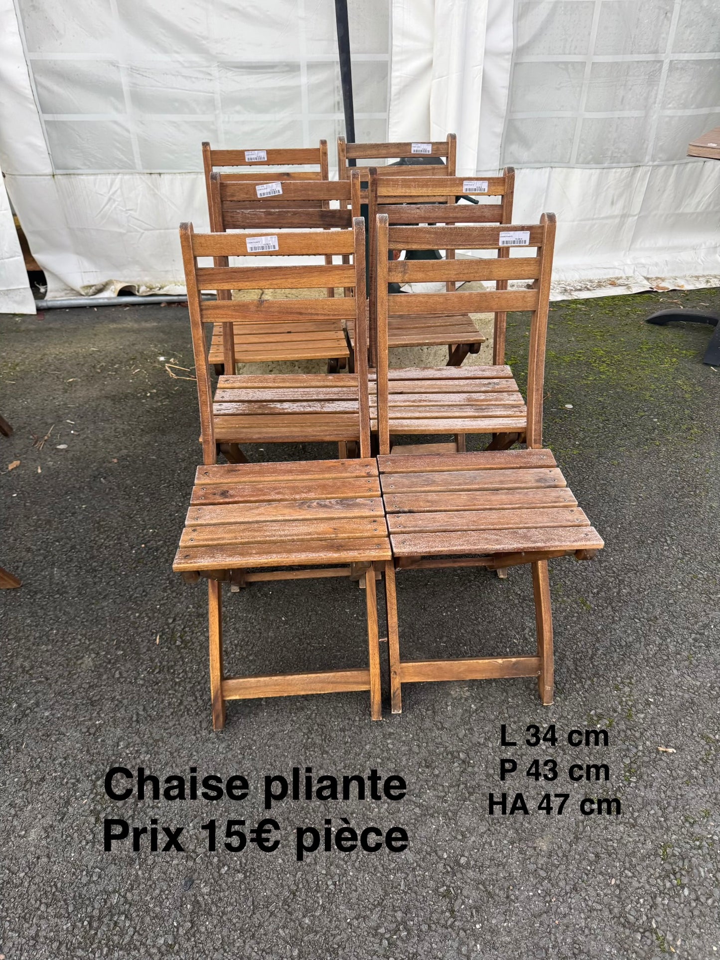 Chaise pliante 052325