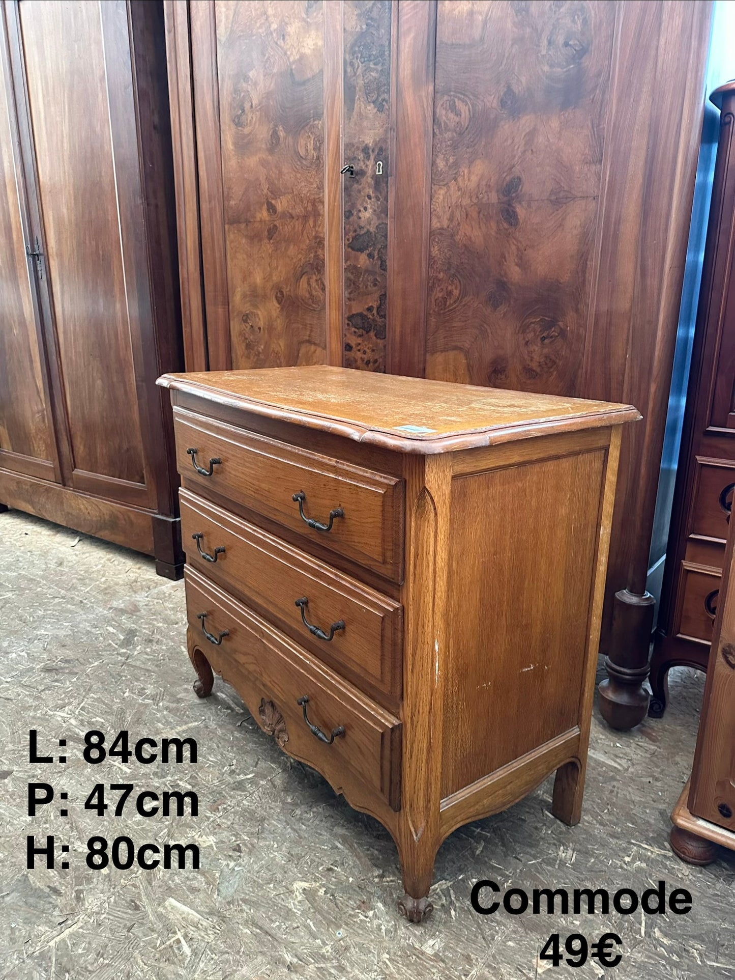 Commode 3 tiroirs 057008