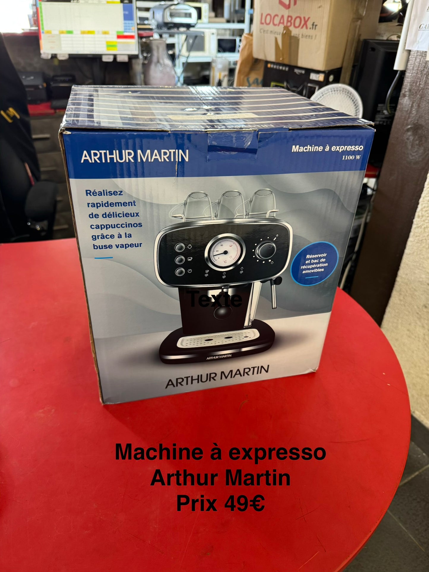 Machine à expresso Arthur Martin 066724