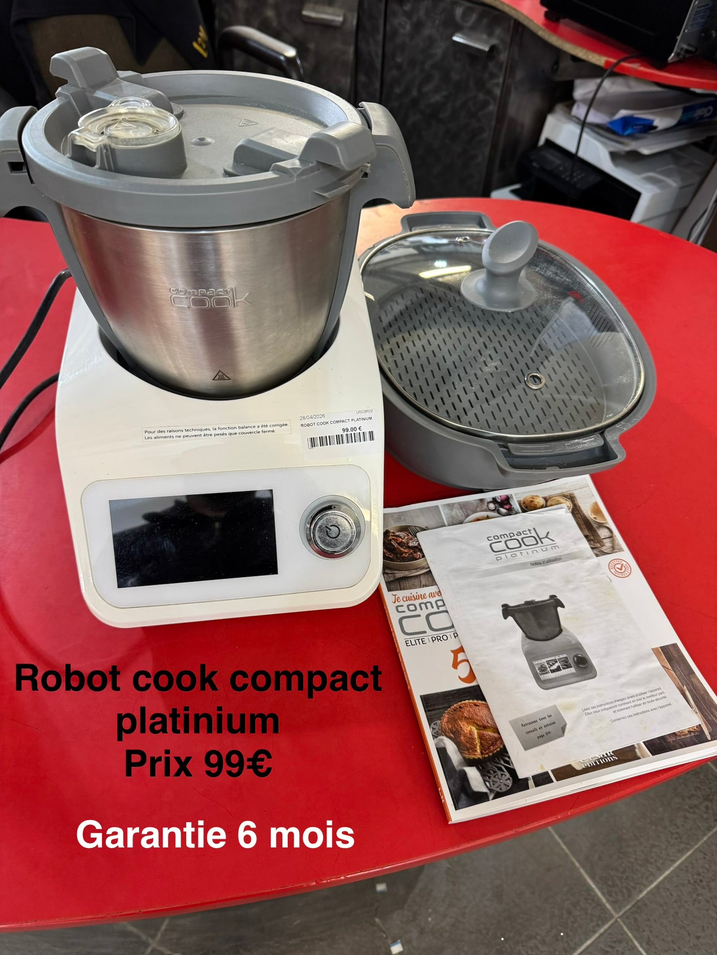 Robot Cook compact platinium 060899