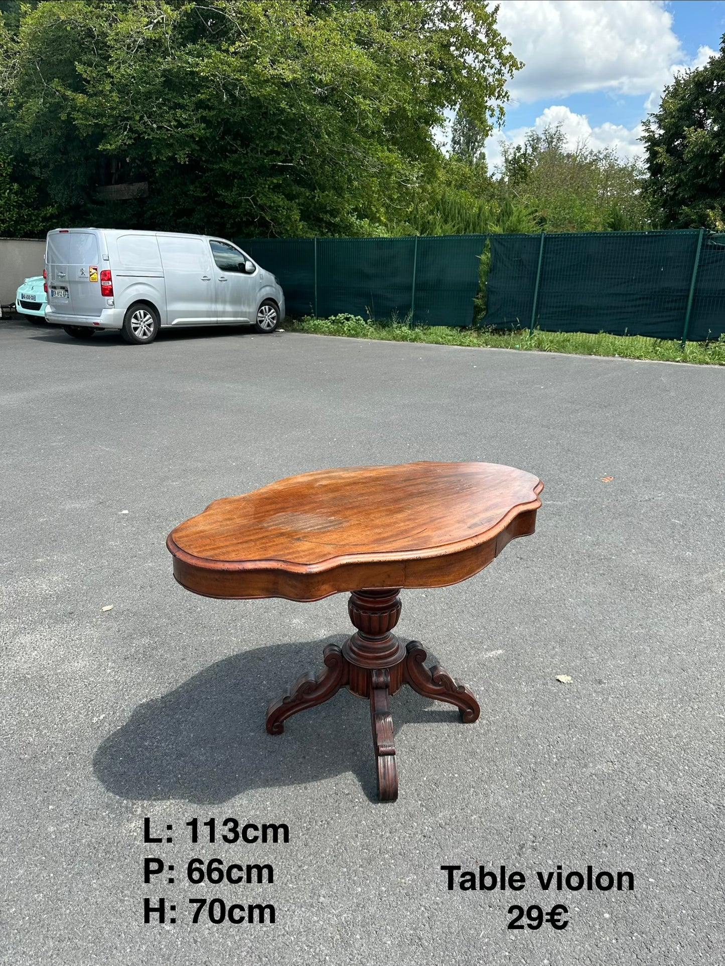 Table violon 064063
