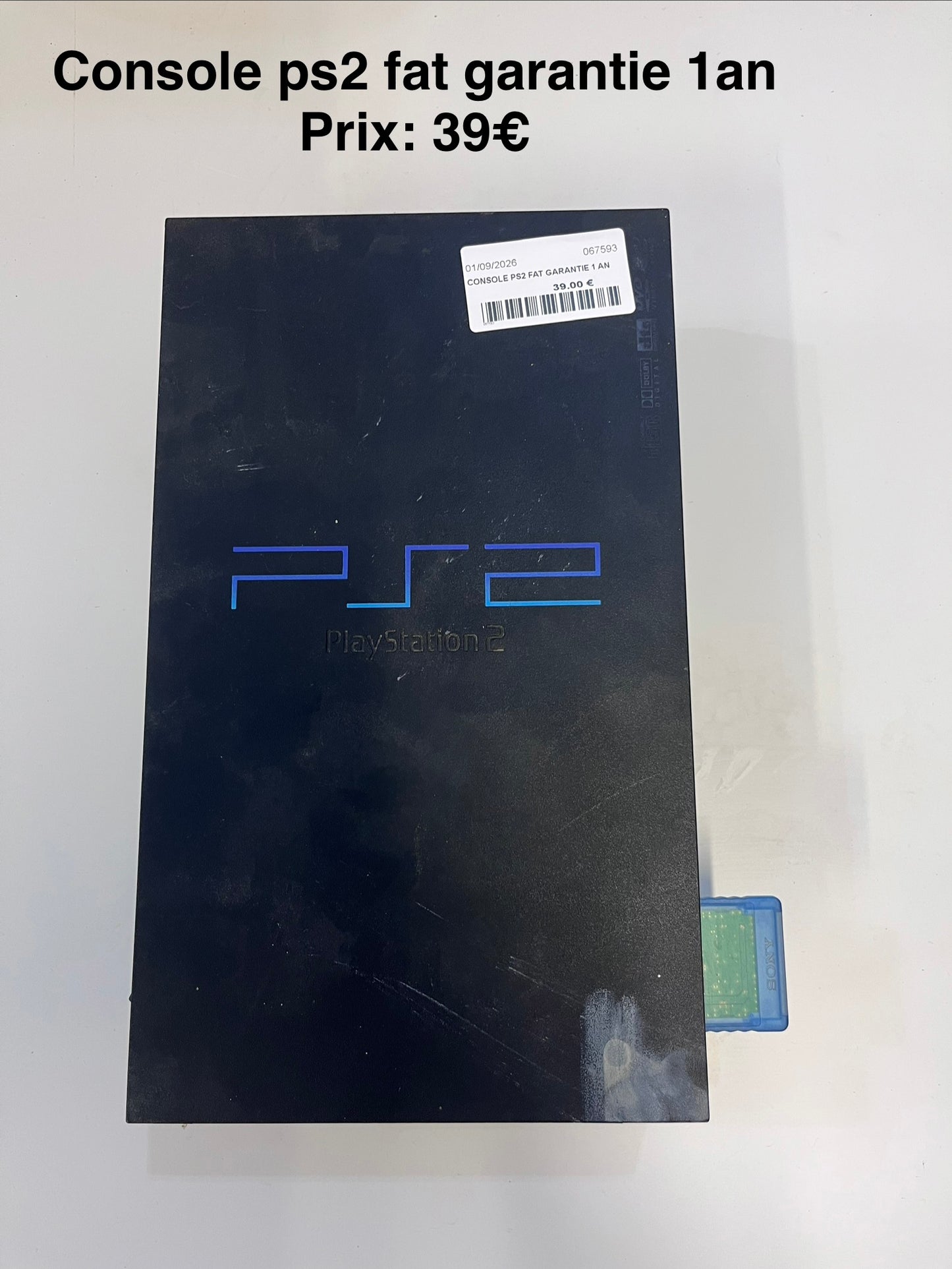 Console ps2 fat garantie 1an 067593