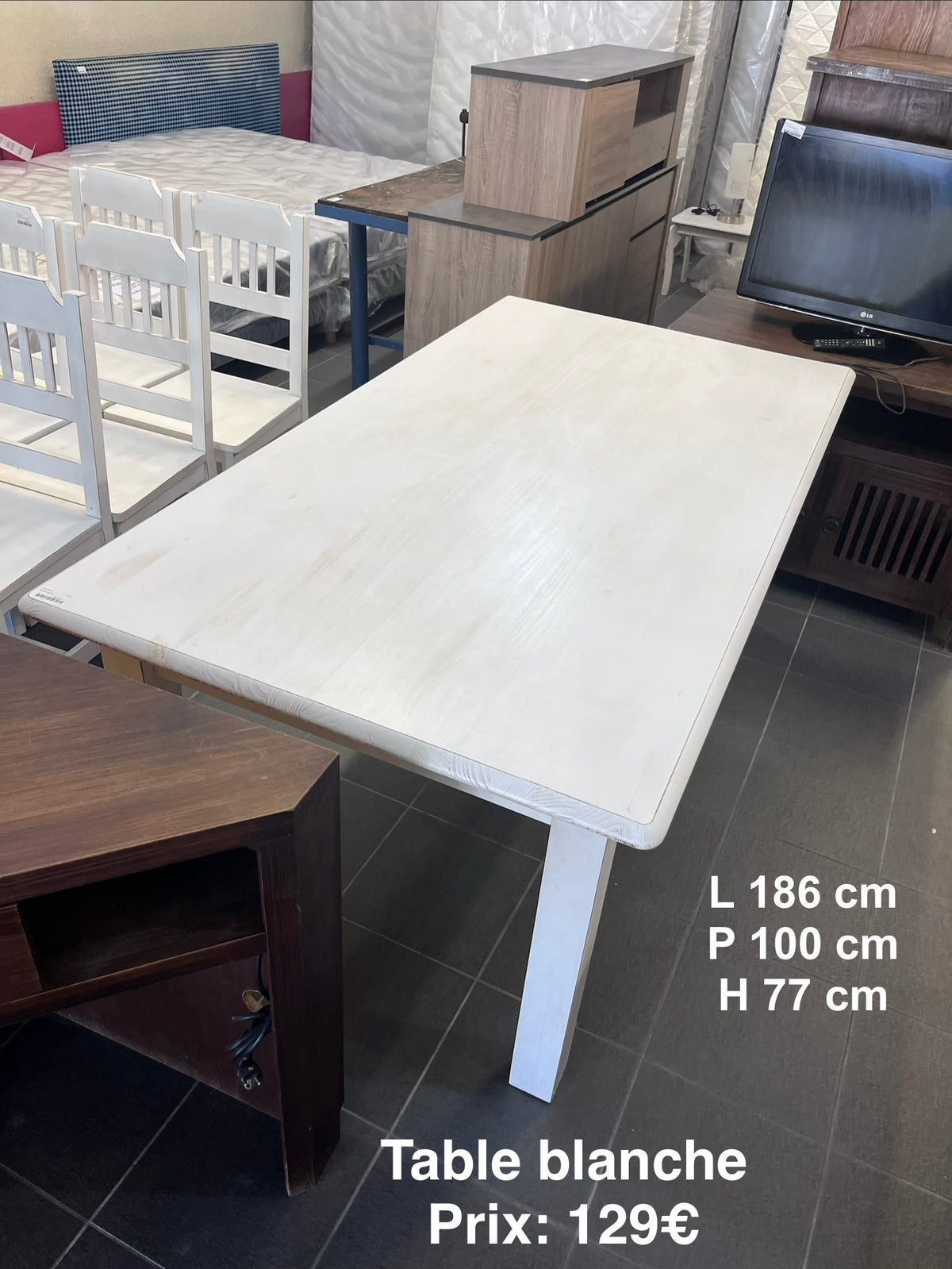 Table blanche 067636