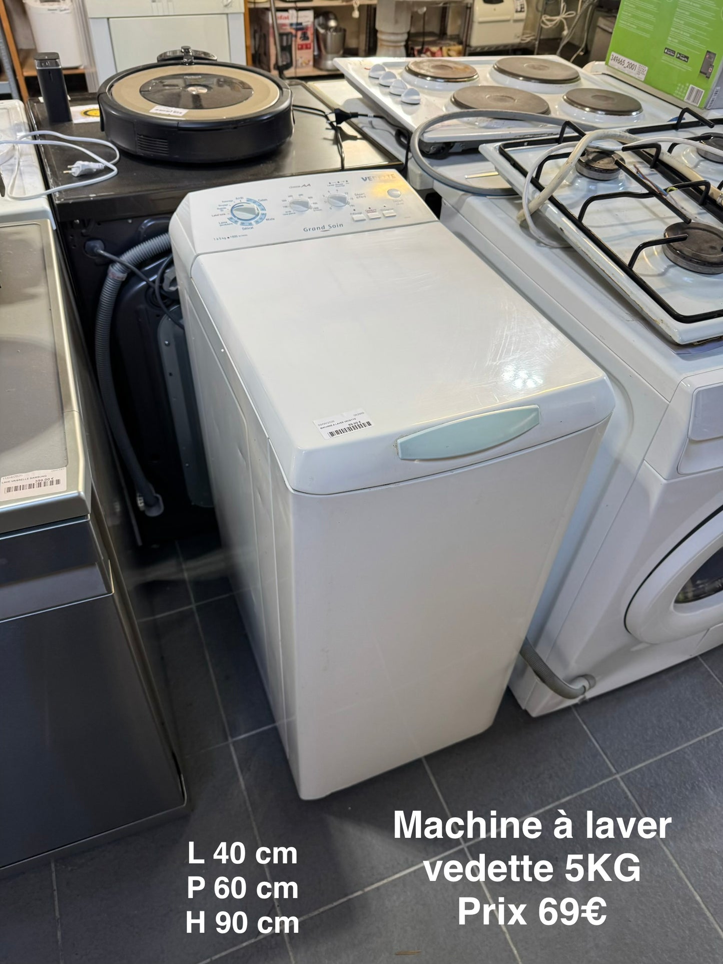Machine à laver vedette 5kg 062999