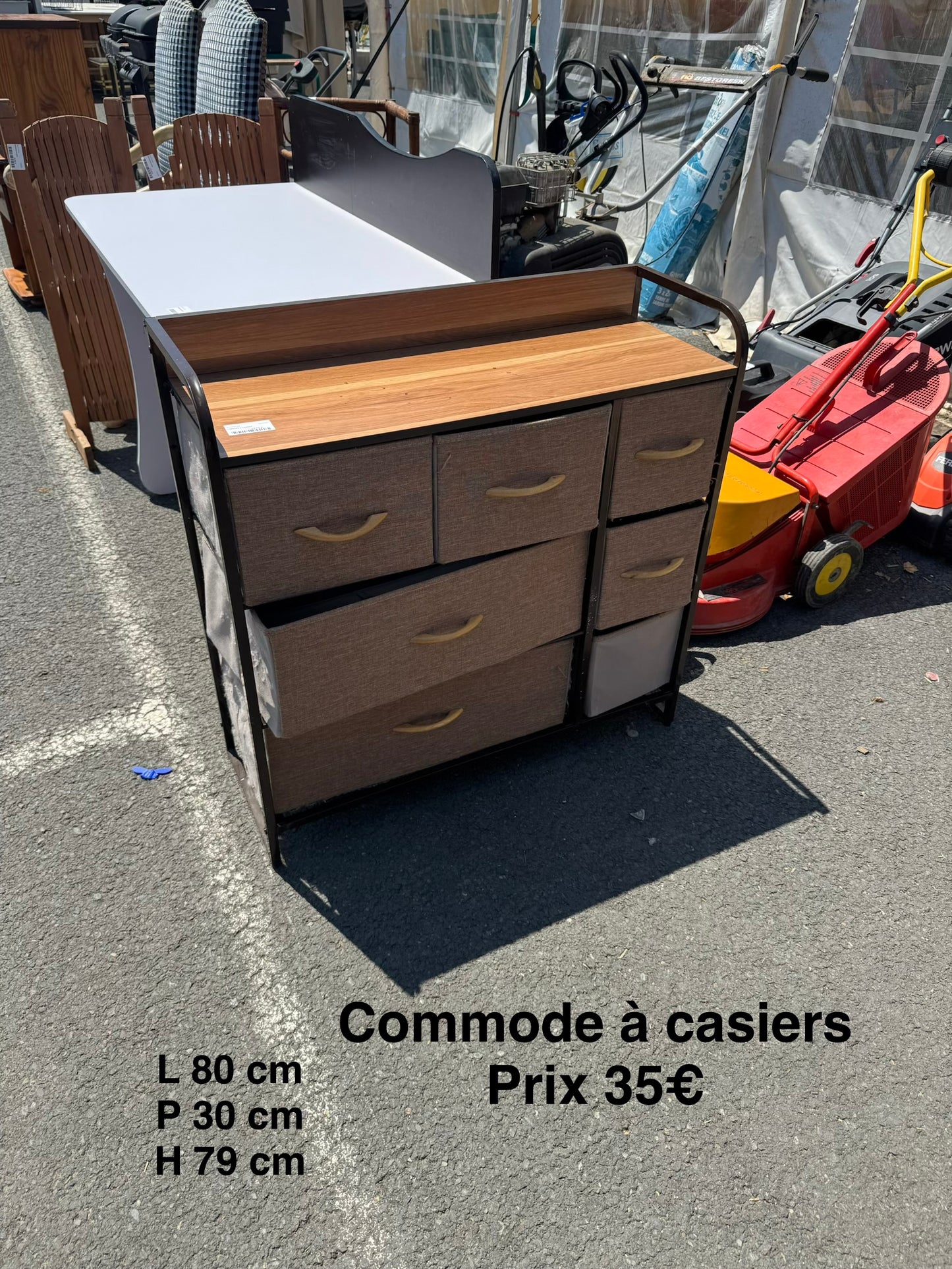 Commode à casiers 064385