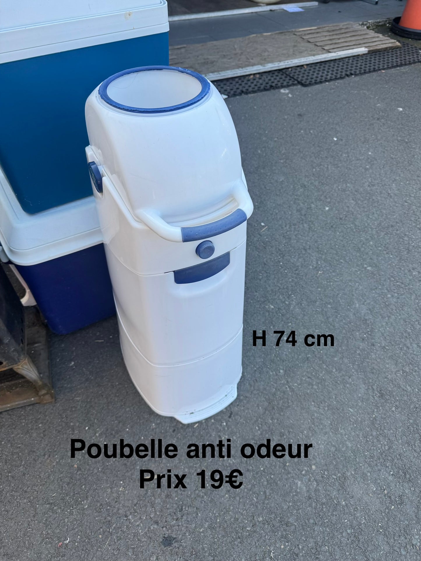 Poubelle anti odeur 058603