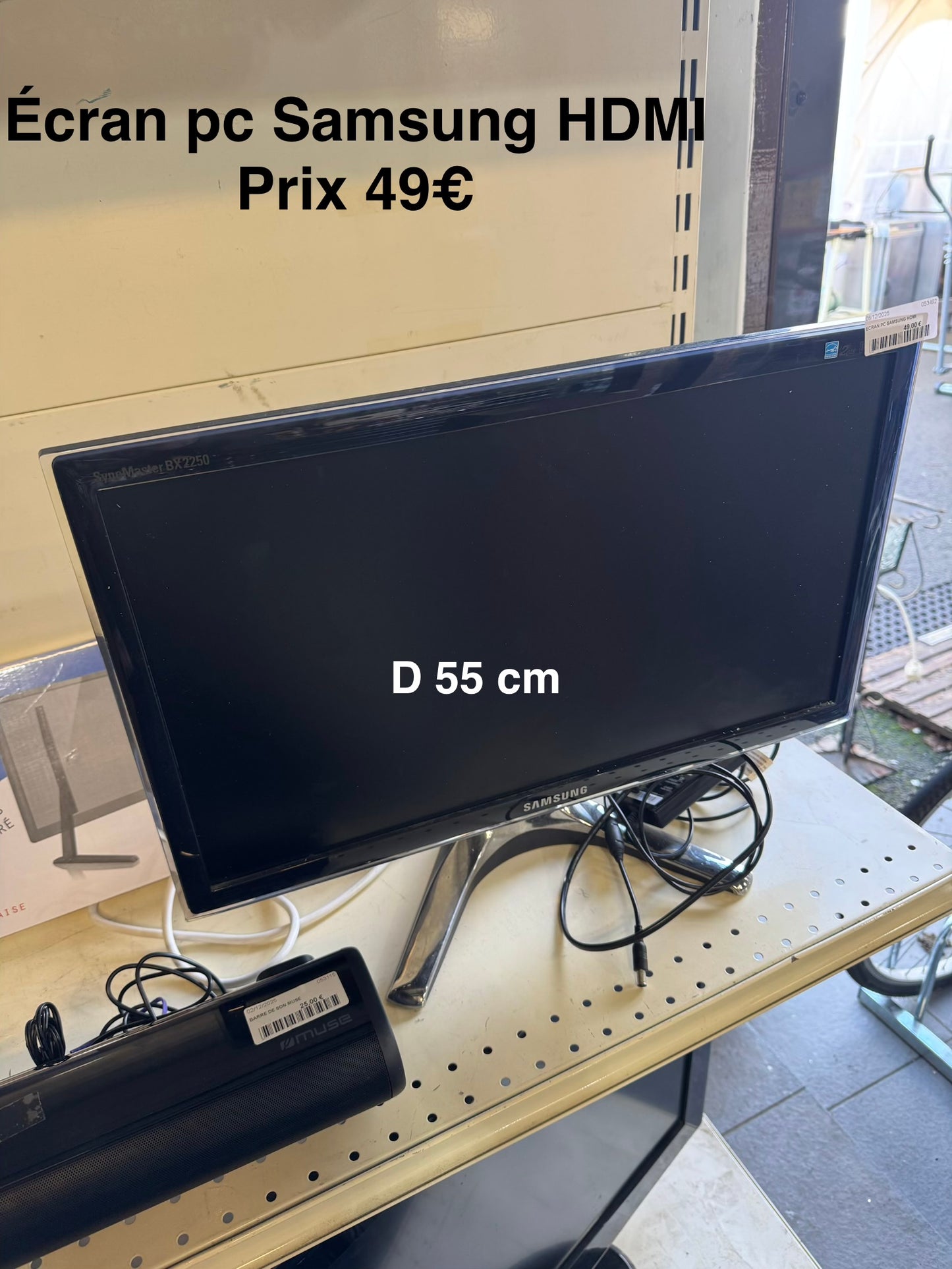 Écran pc Samsung HDMI 053492