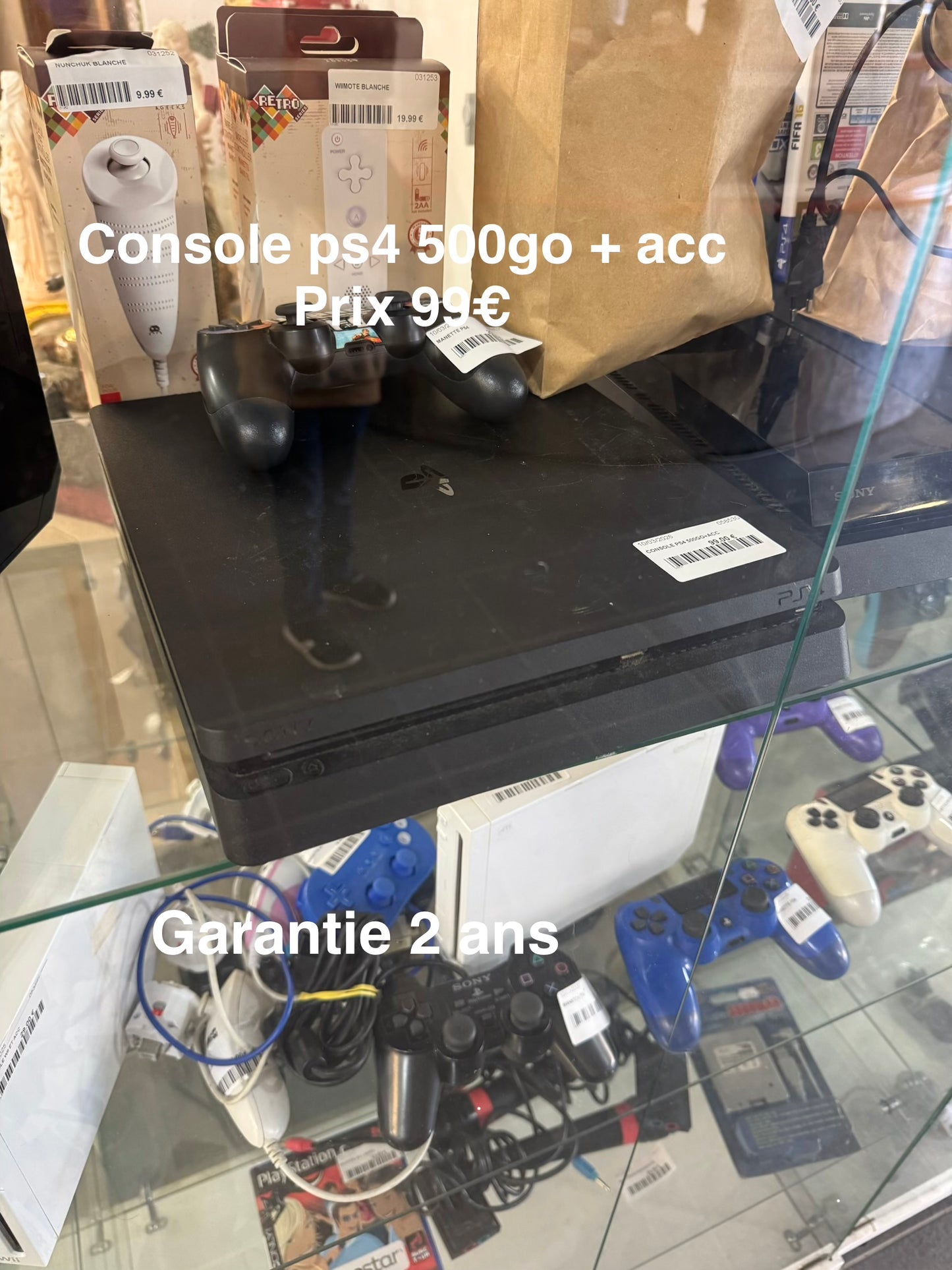 Console ps4 500go + acc 058530