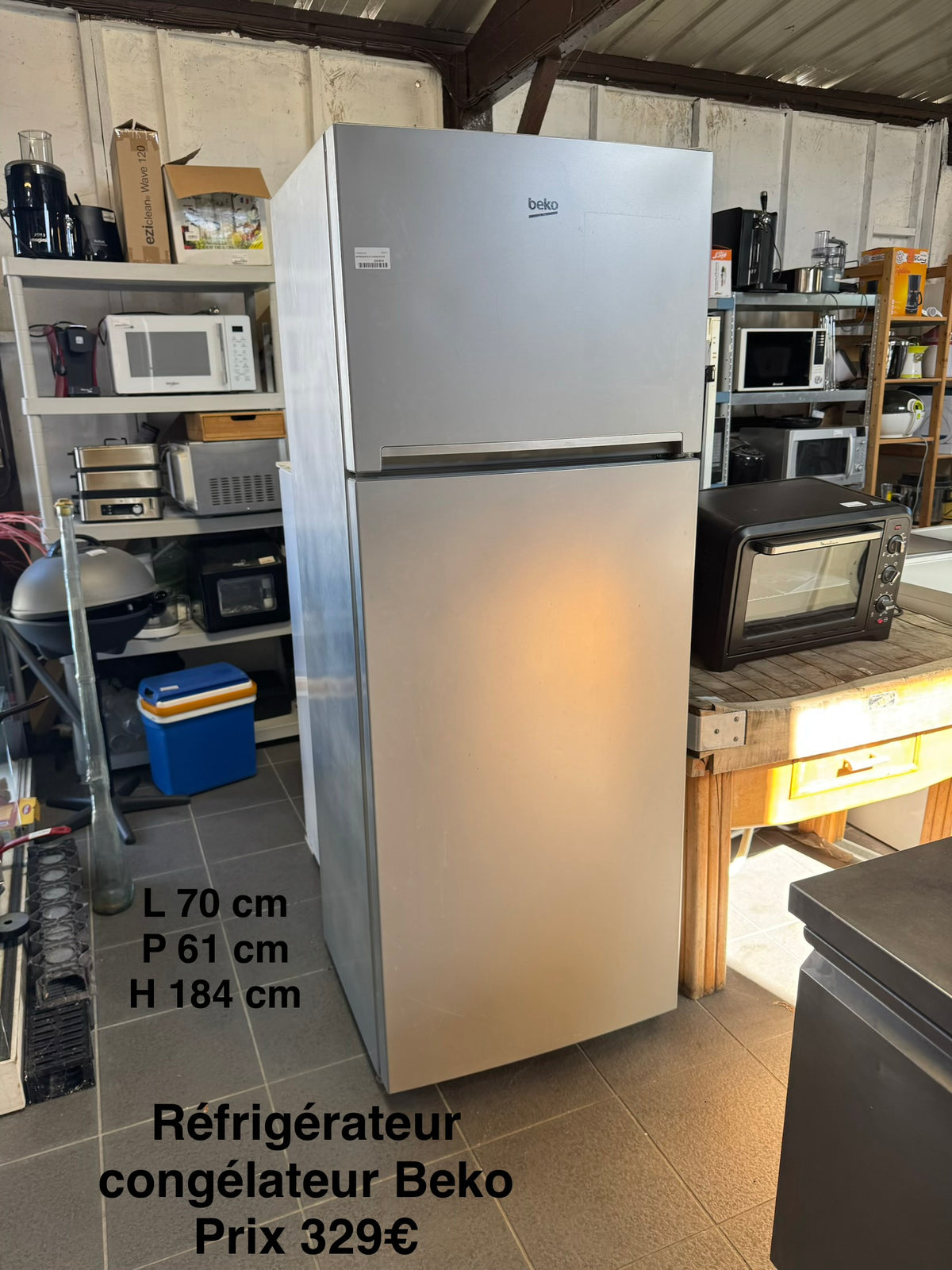 Réfrigérateur congélateur Beko 068611