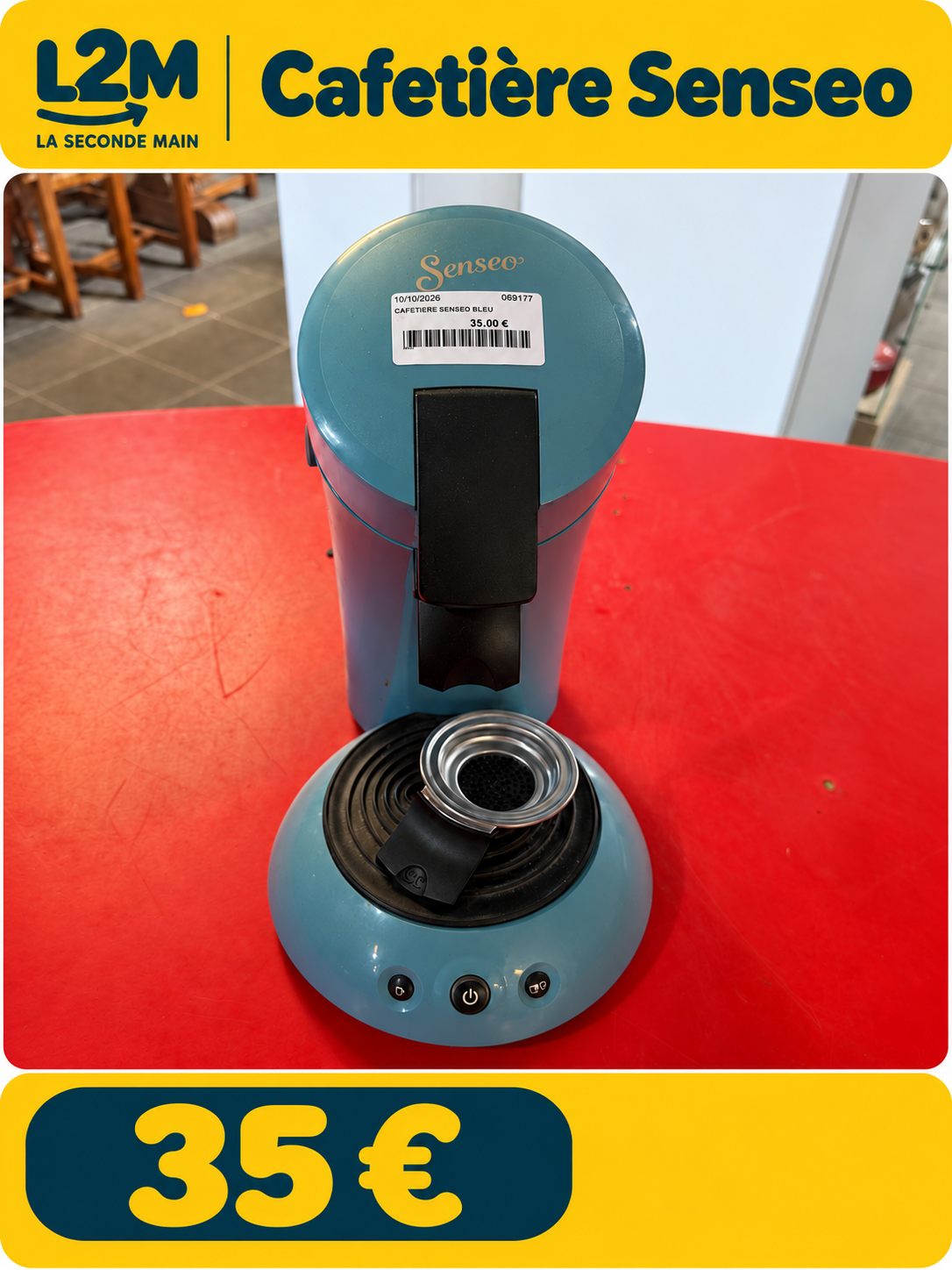 Cafetière Senseo bleu 069177
