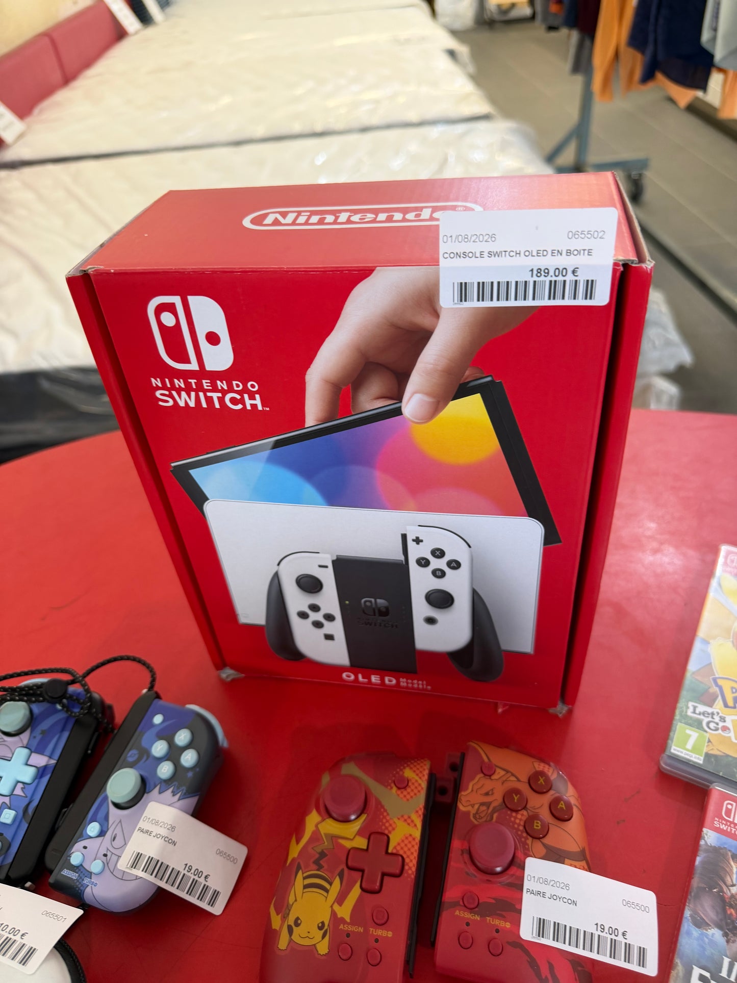 Console Nintendo Switch OLED 065502