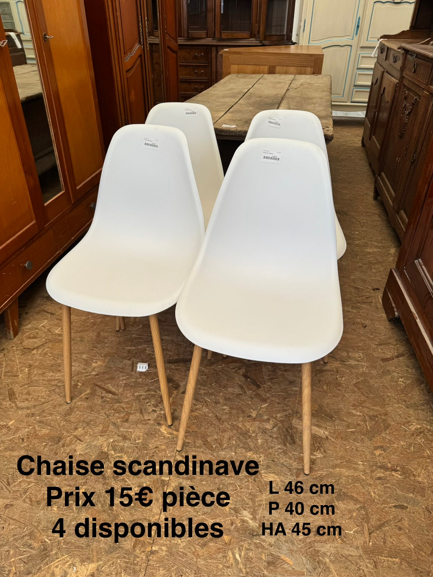 Chaise scandinave 062897