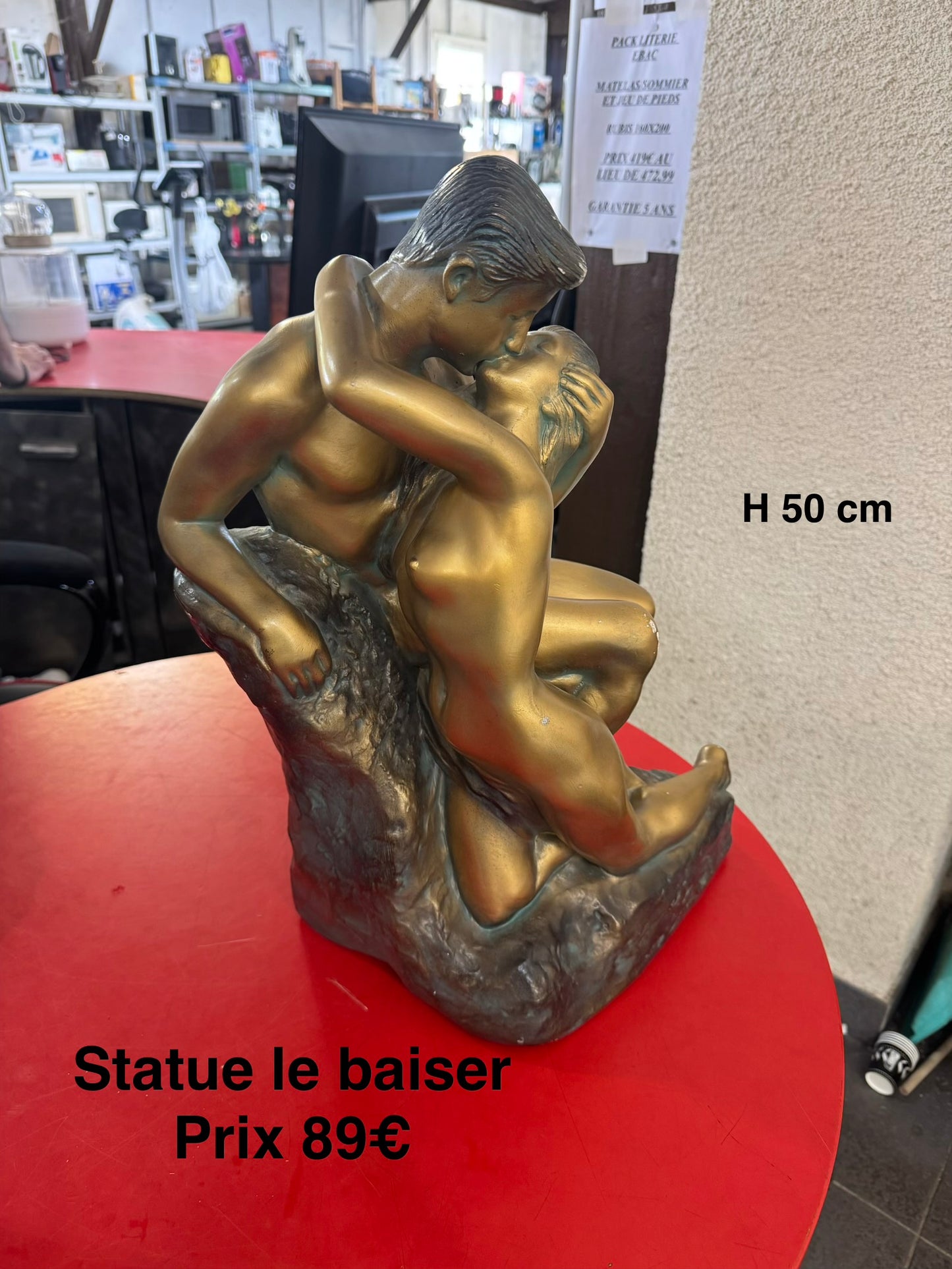 Statue le baiser 062980
