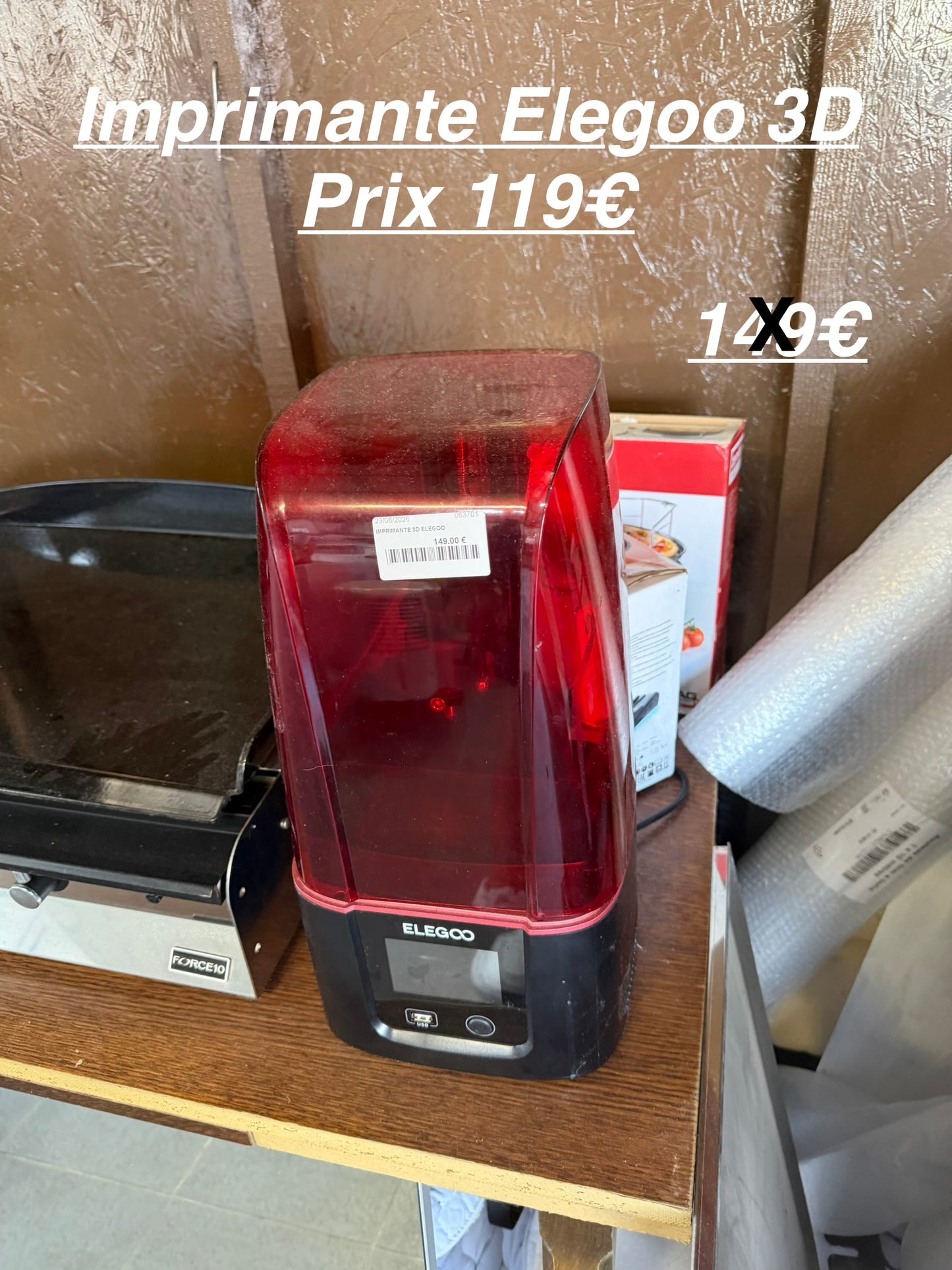 Imprimante 3D Elegoo 063701