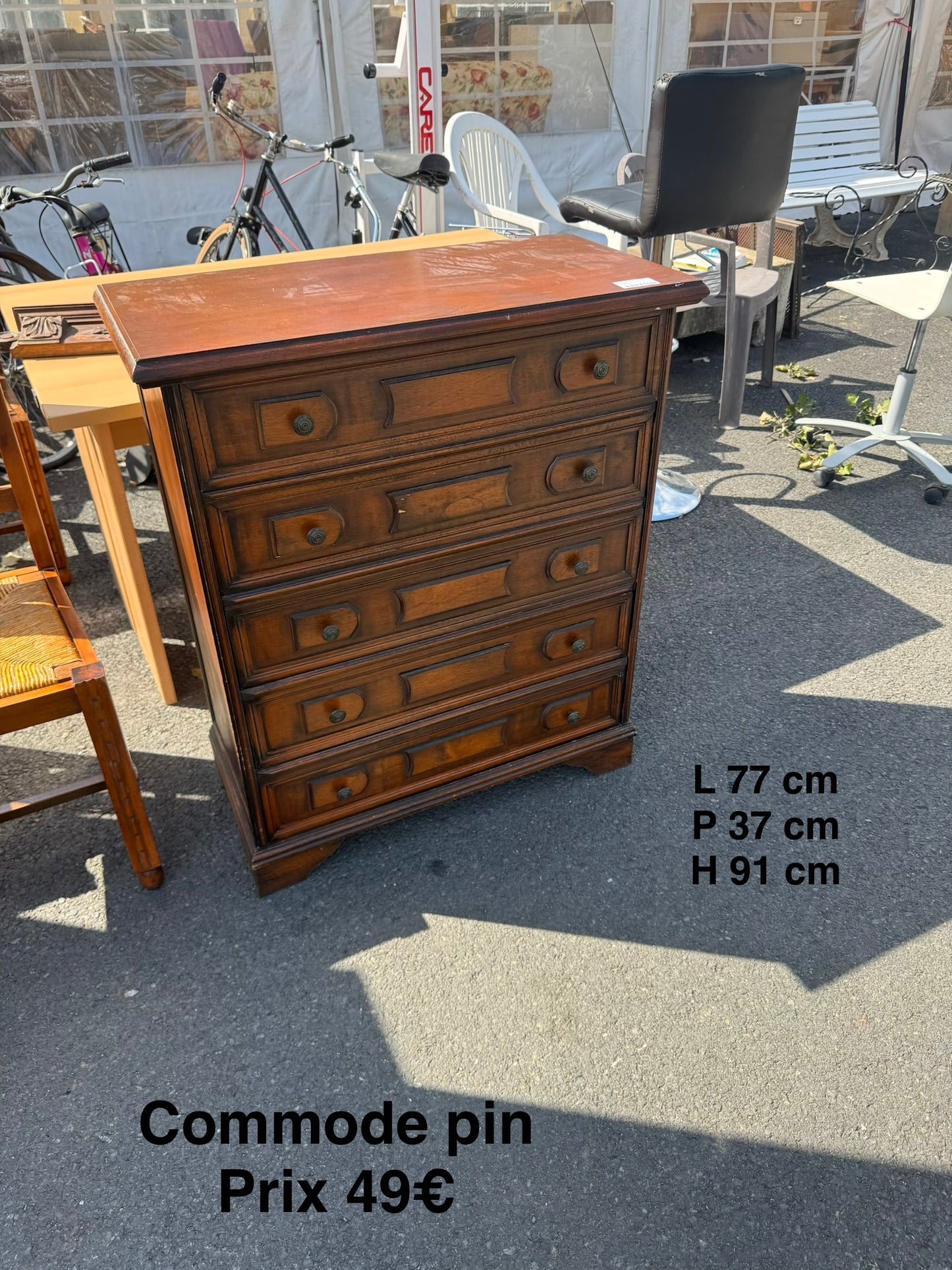 Commode pin 063310
