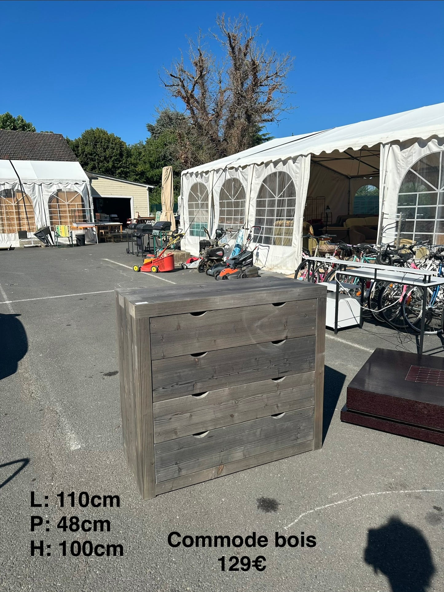 Commode bois 064314
