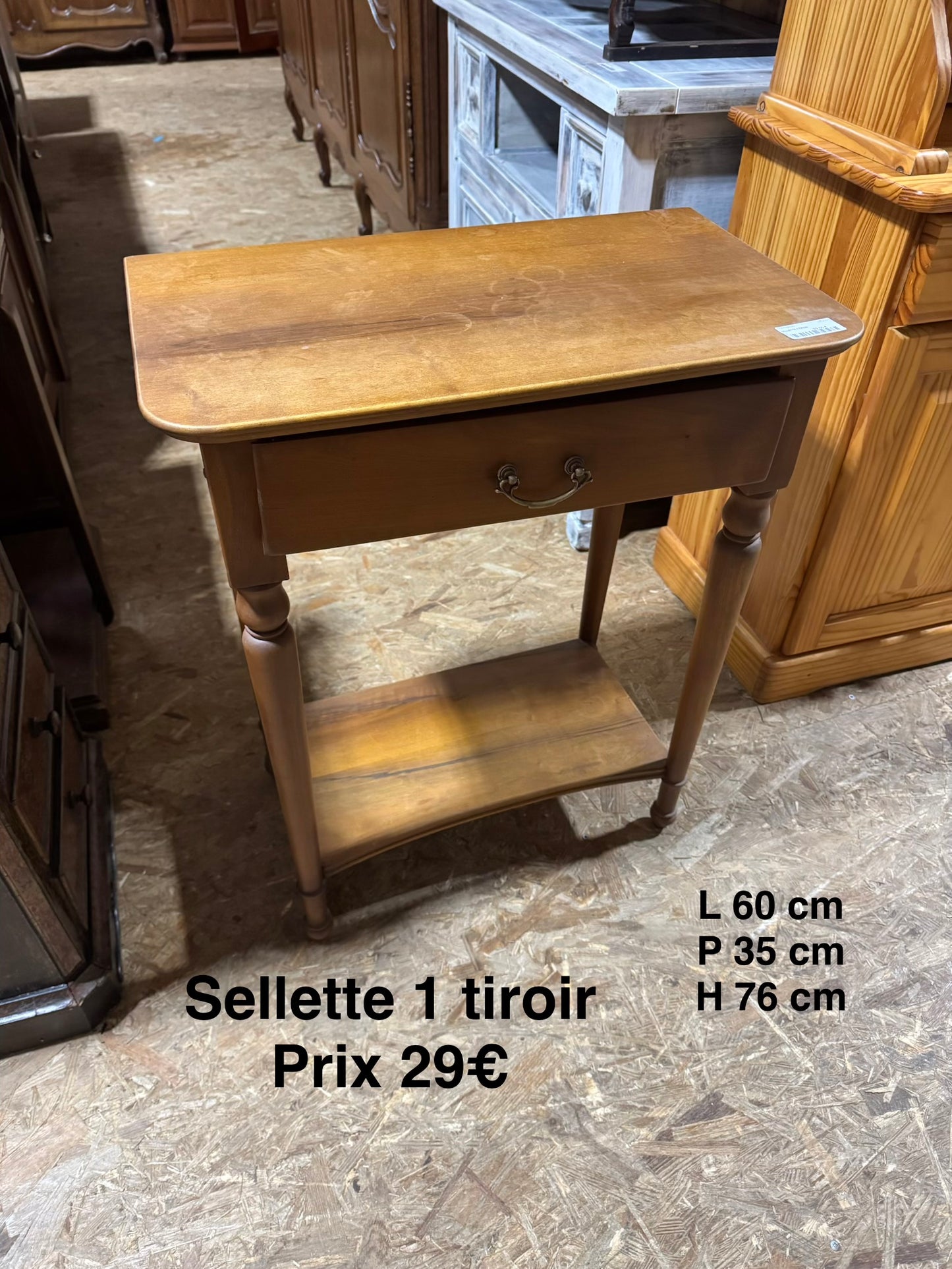 Sellette 1 tiroir 052333