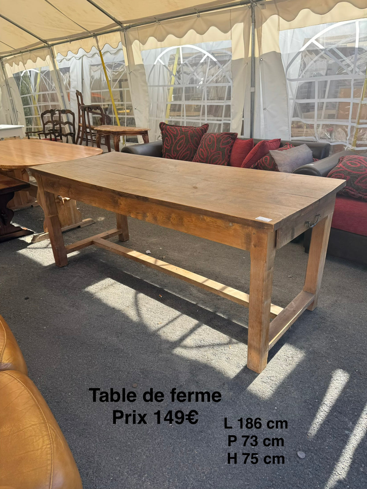 Table de ferme 068679