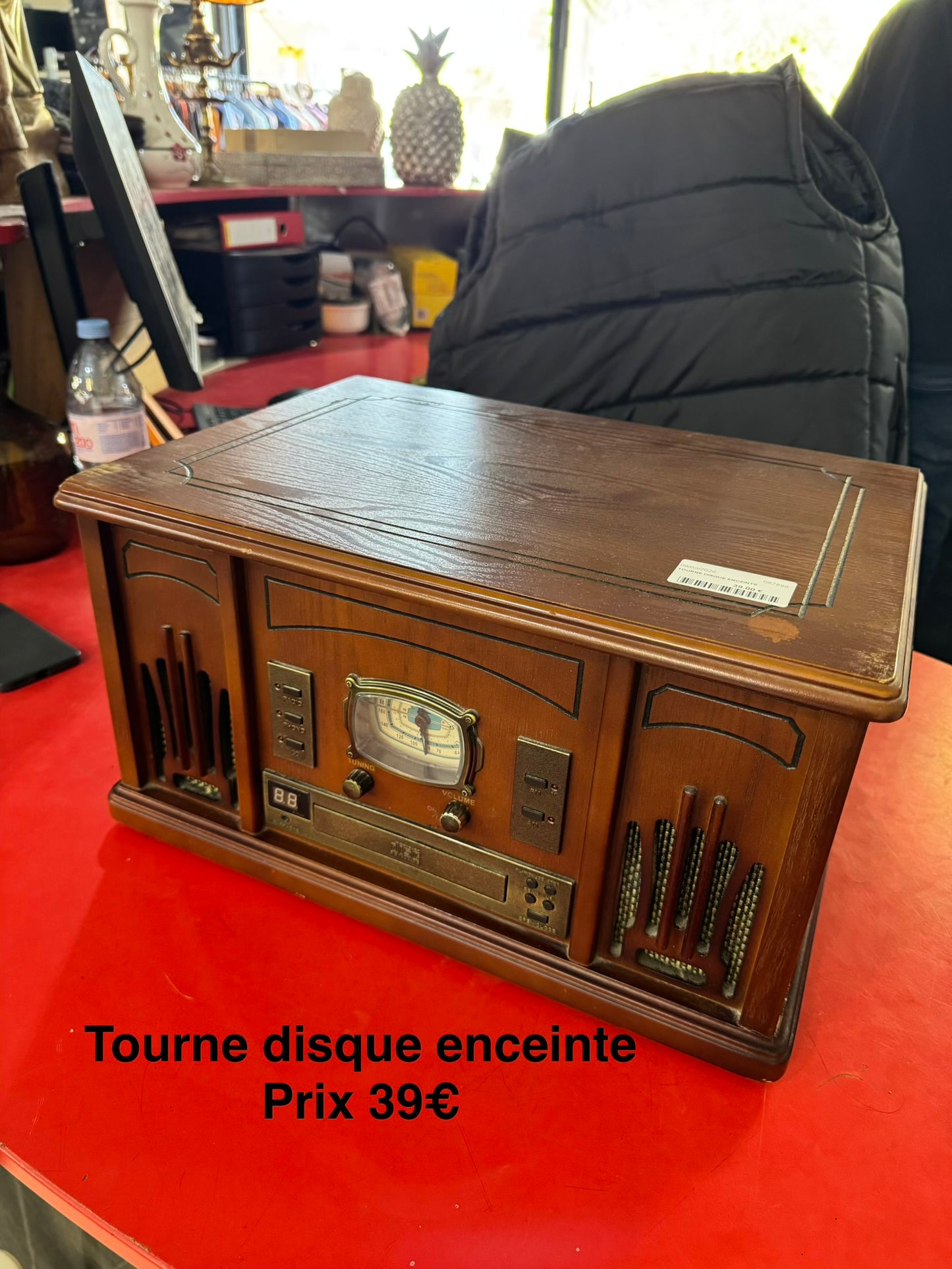 Tourne disque enceinte 067898