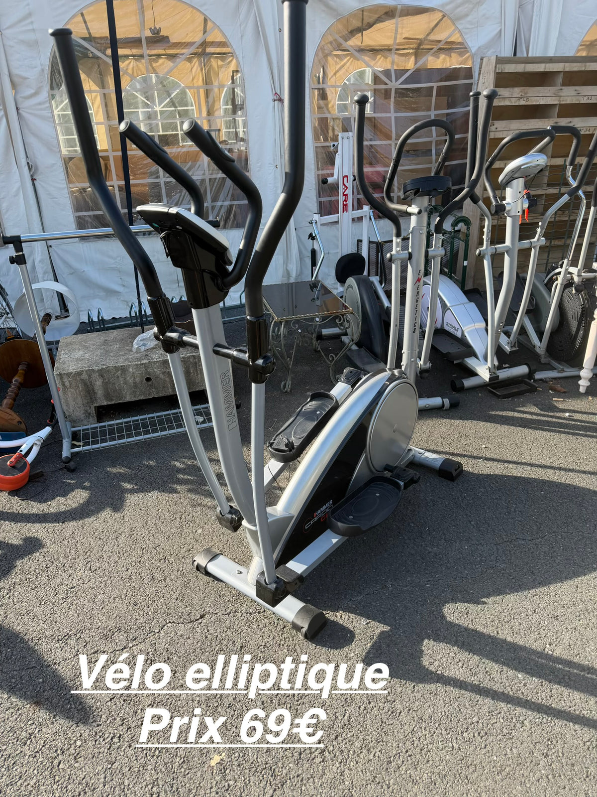 Vélo elliptique 067748