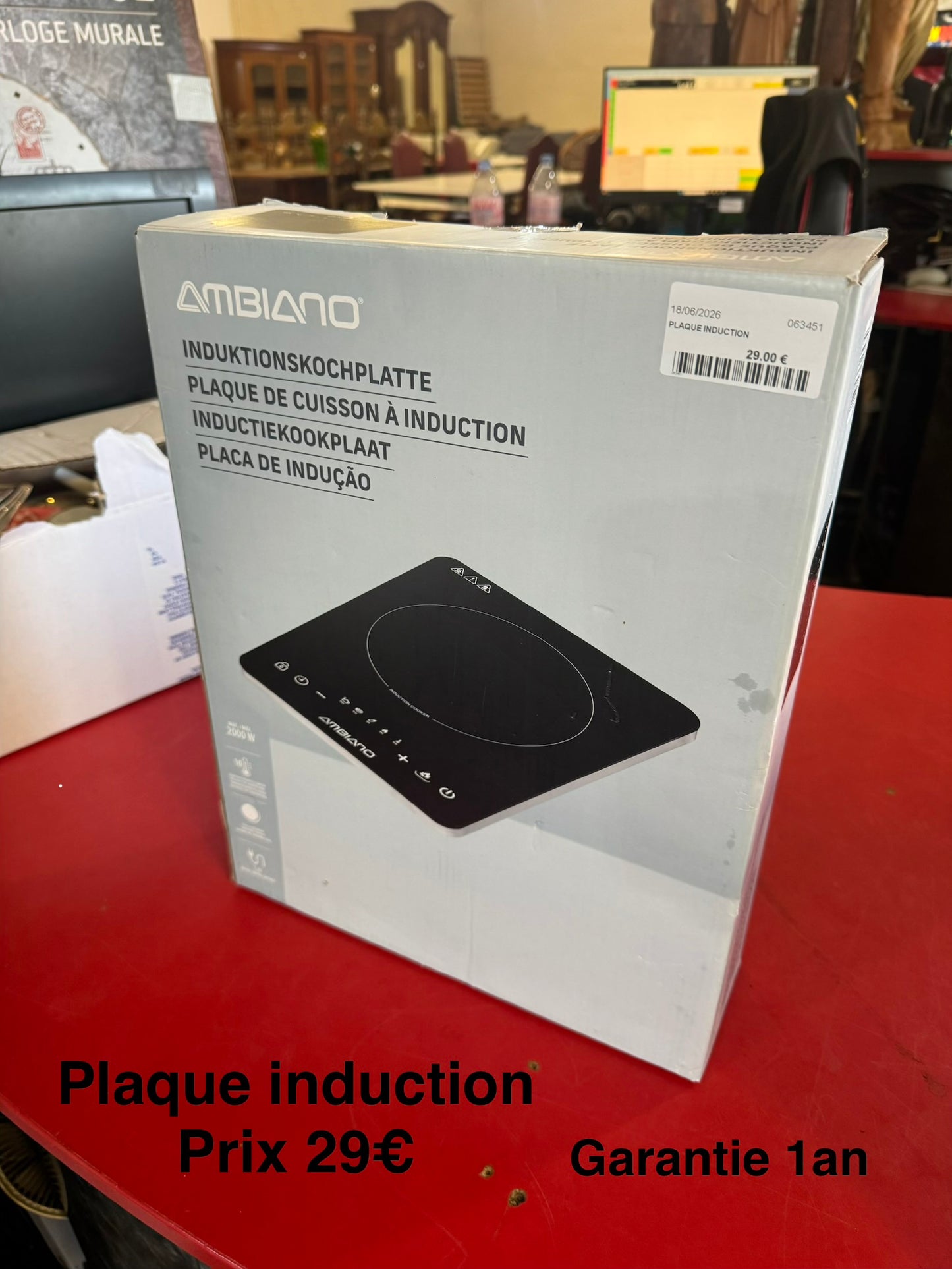 Plaque induction 063451