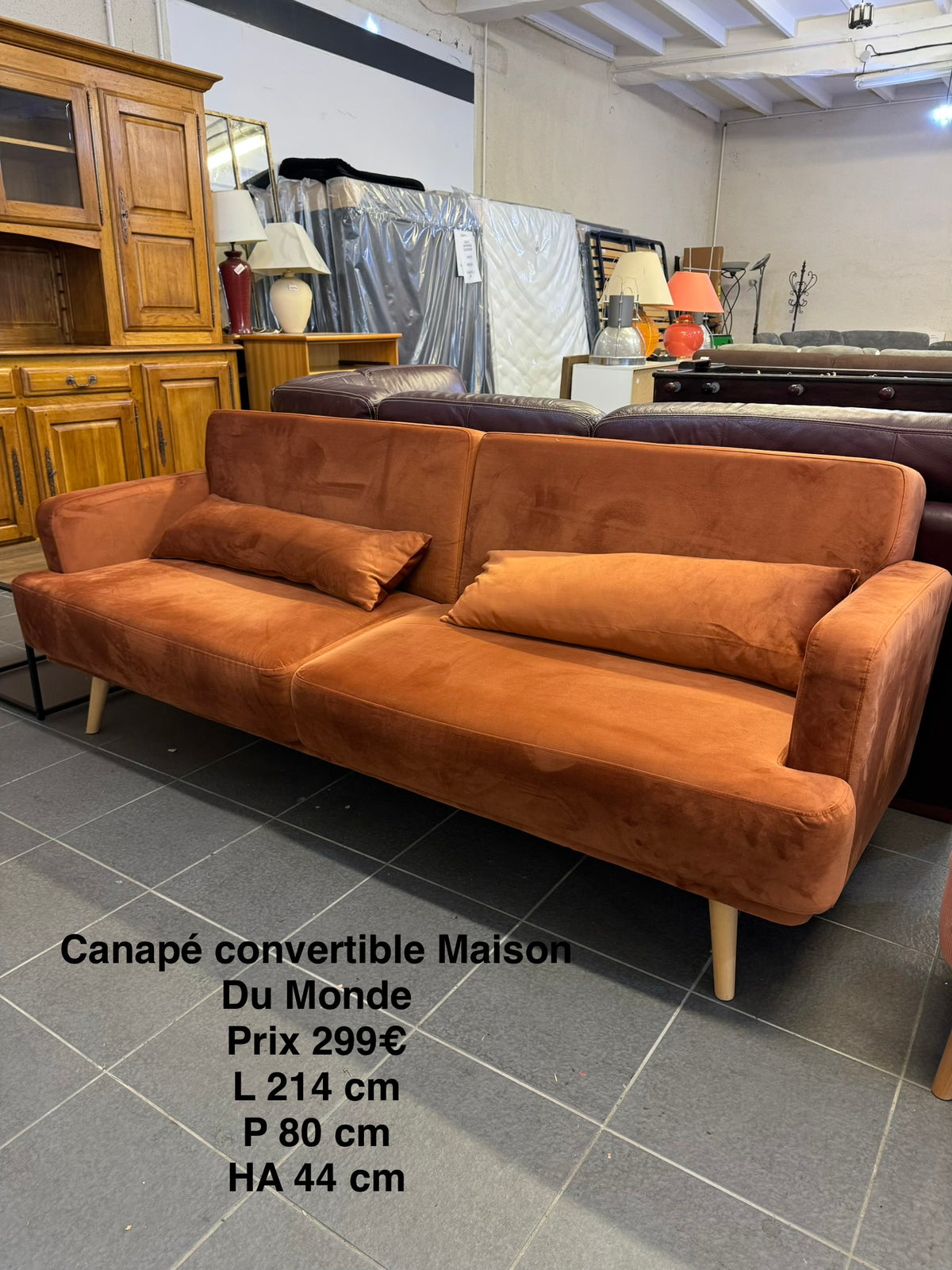Canapé convertible Maison Du Monde 069159