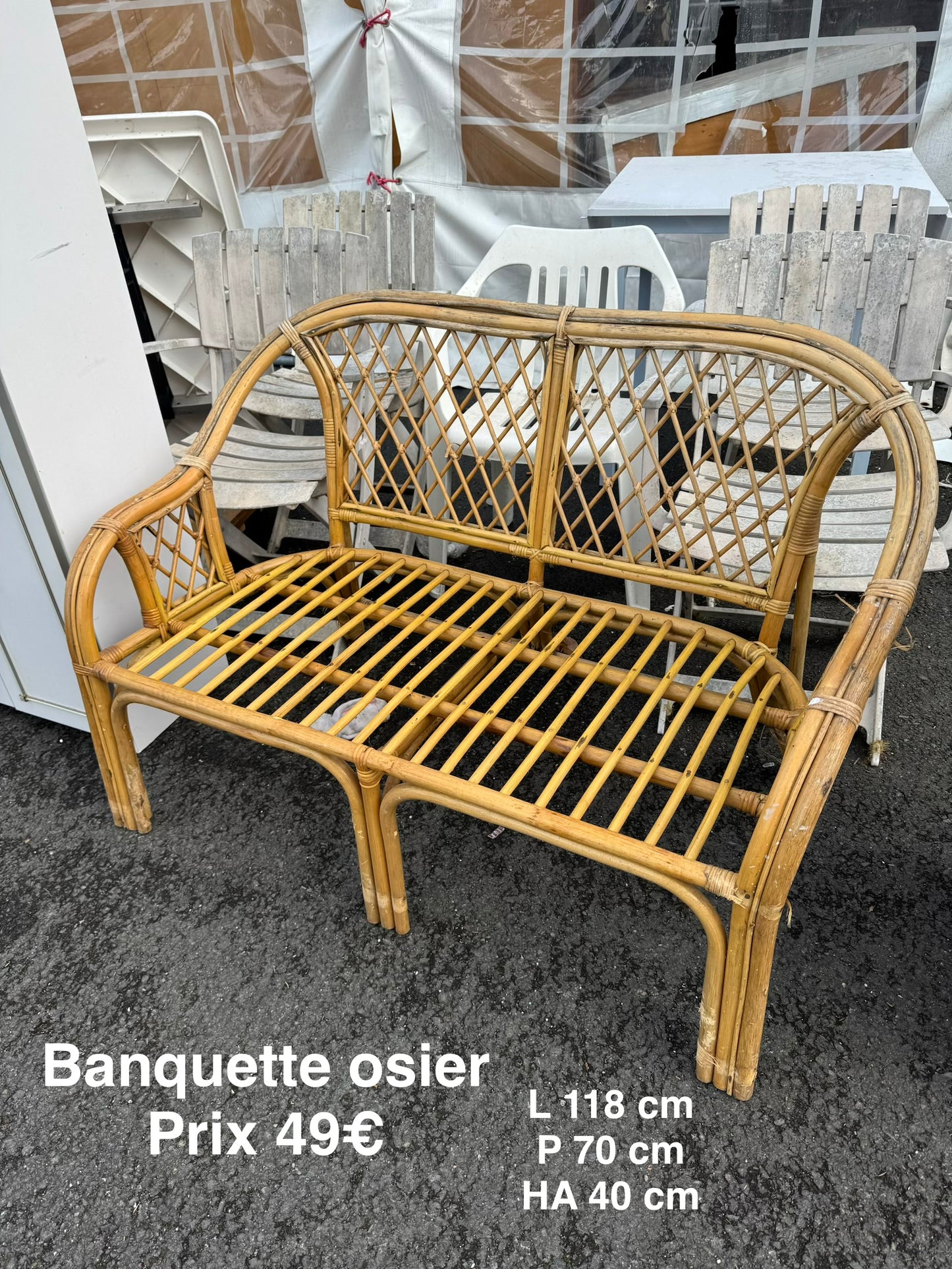 Banquette osier 062619
