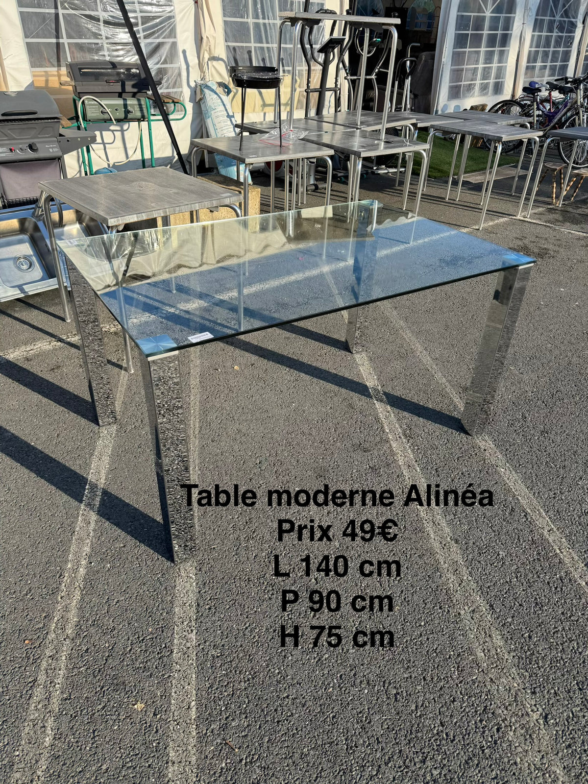 Table moderne Alinéa 068996