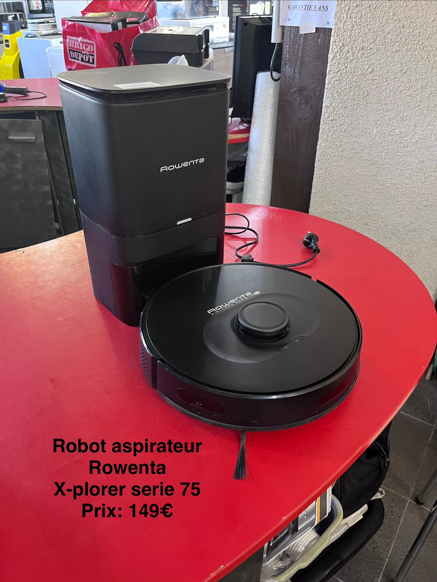 Robot aspirateur Rowenta x-plorer série 75 065861