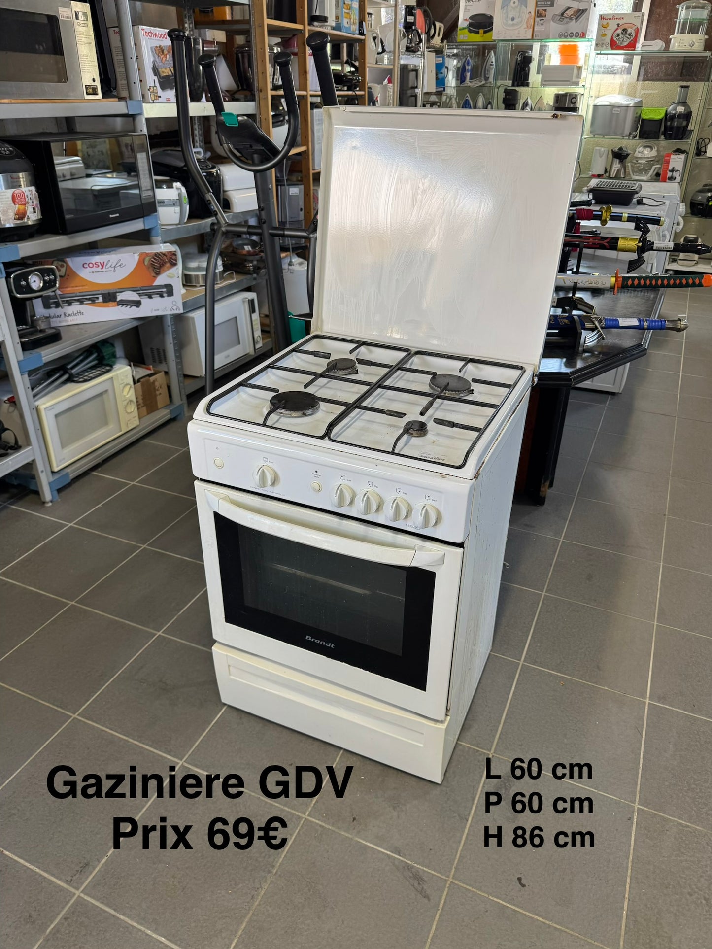 Gaziniere GDV 064812