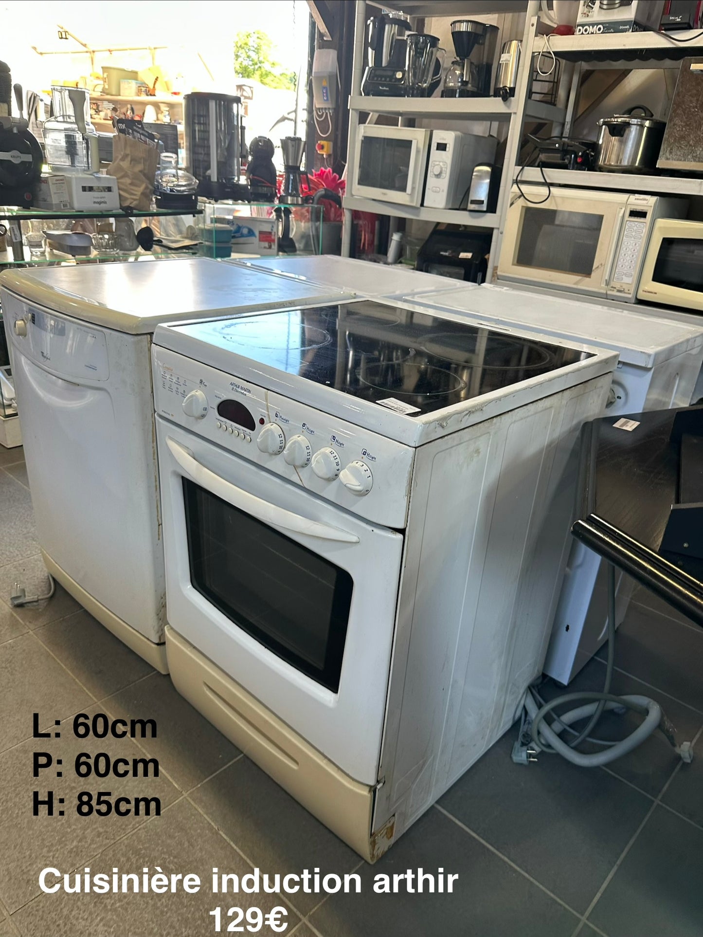 Cuisinière induction Arthir 064150