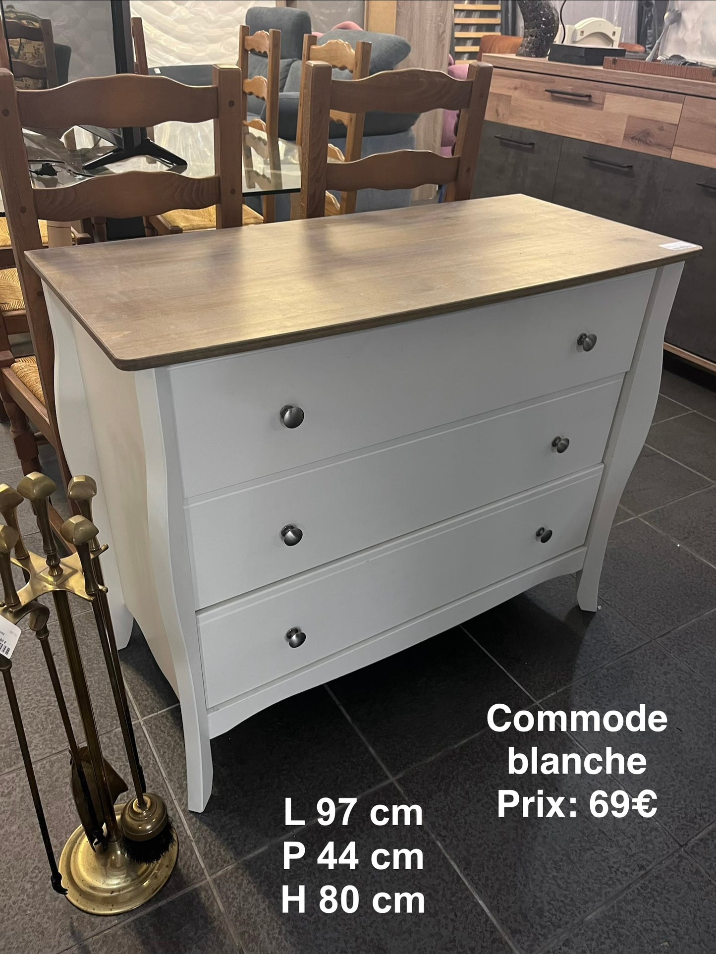 Commode blanche 067142
