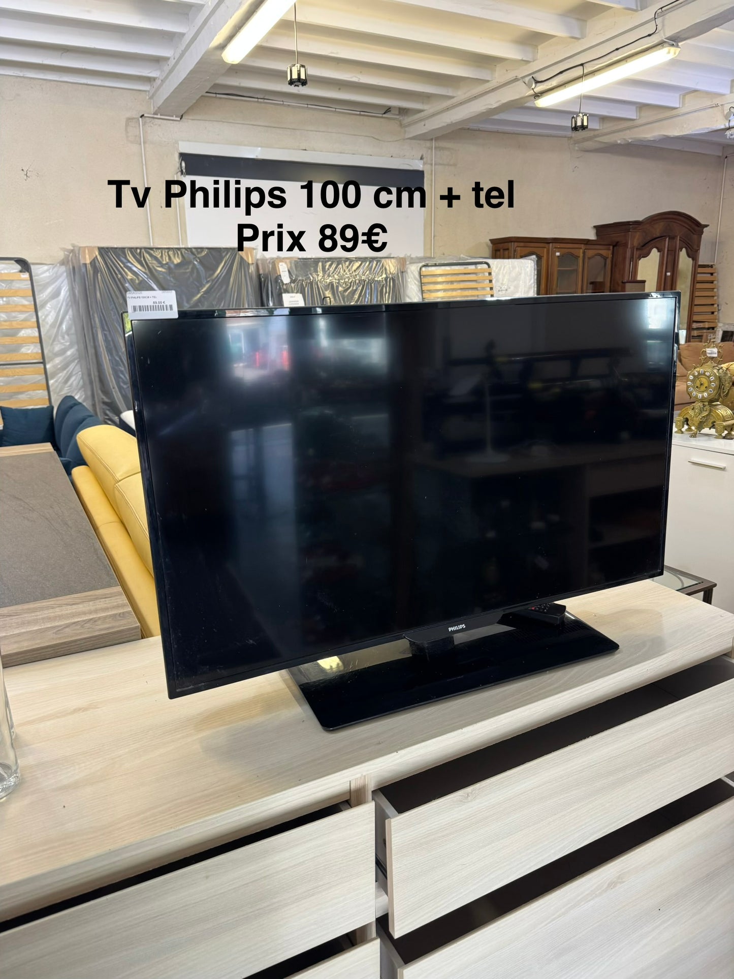 Tv Philips 100 cm + tel 065668