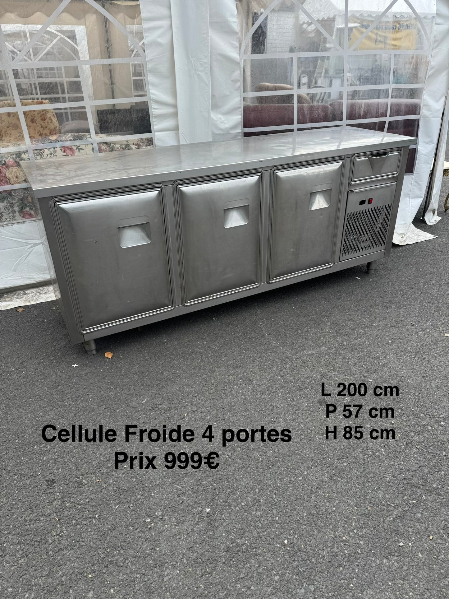 Cellule froide 4 portes 065440