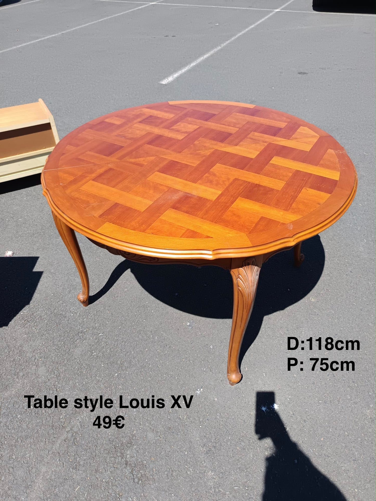 Table style Louis XV 064285