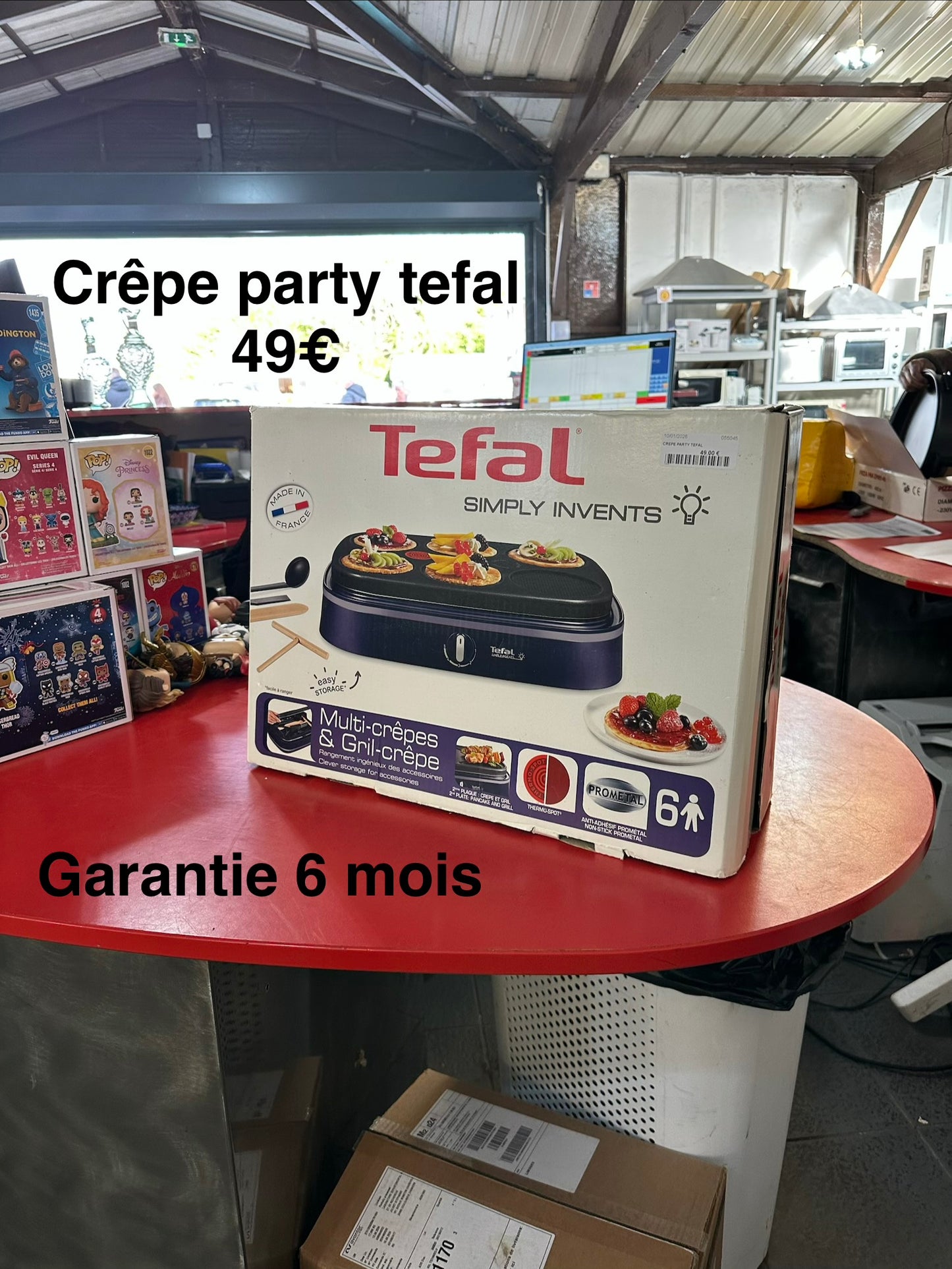 Crêpe party tefal 055045