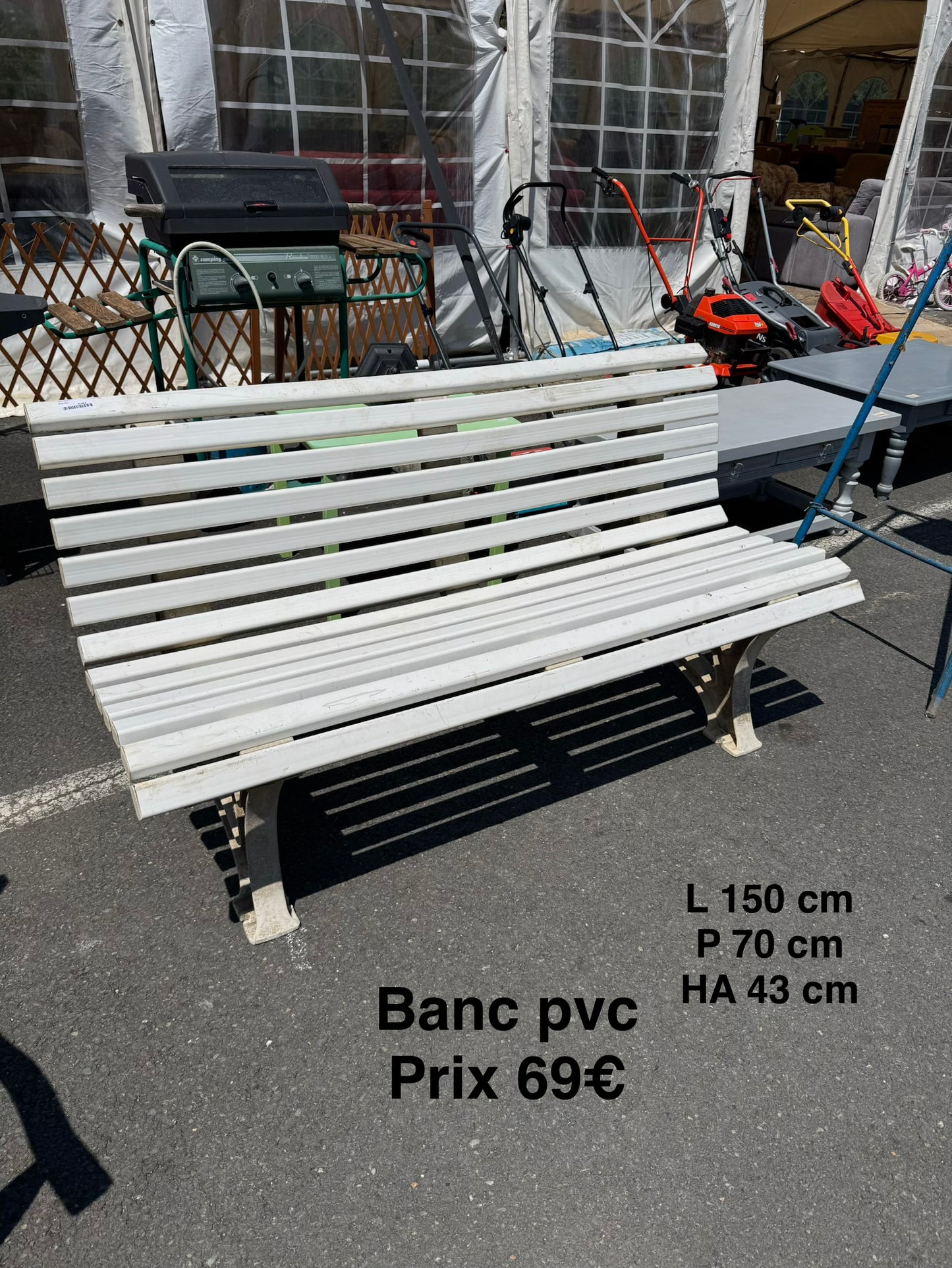 Banc pvc 065020