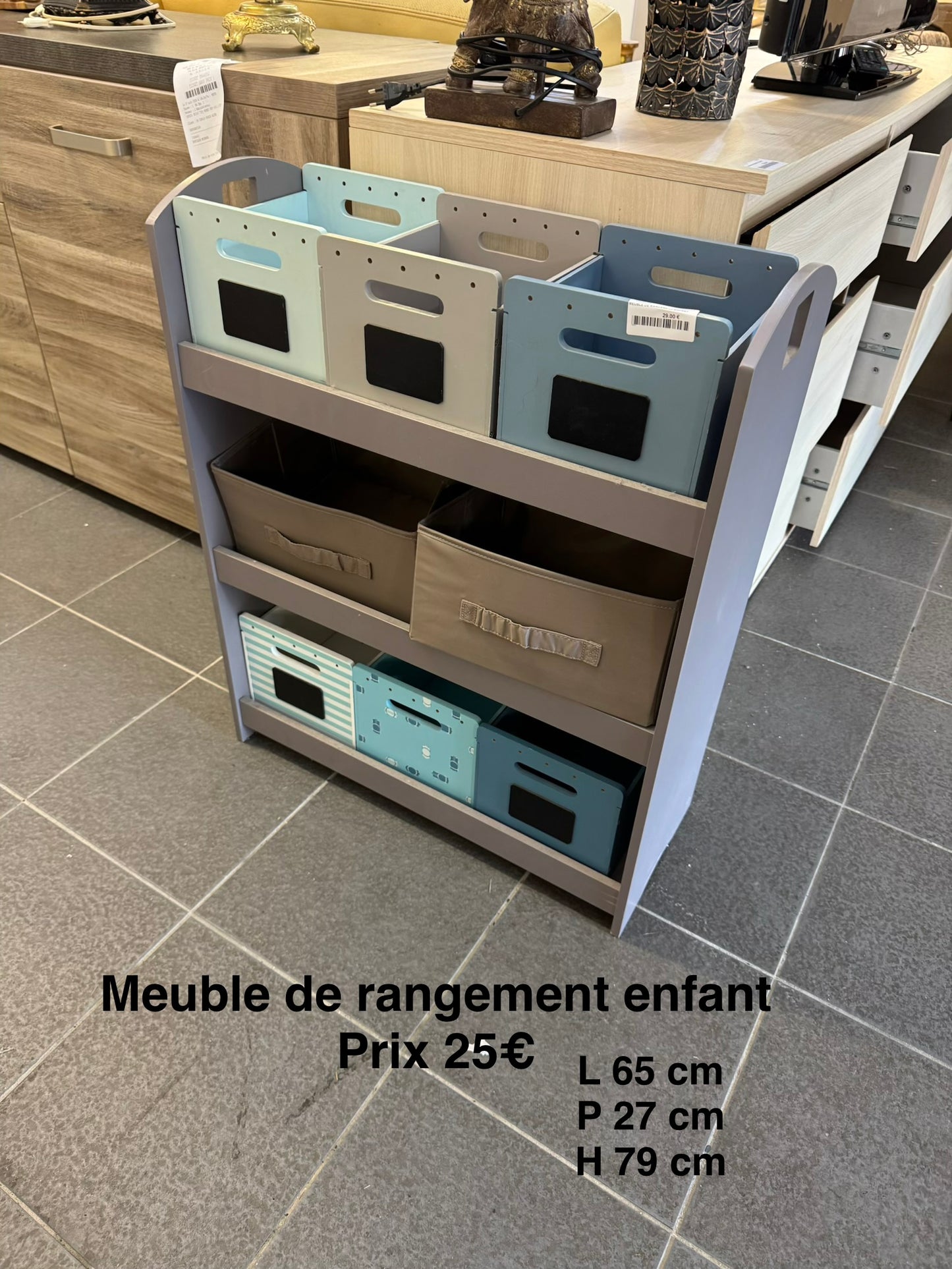 Meuble de rangement enfant 066434