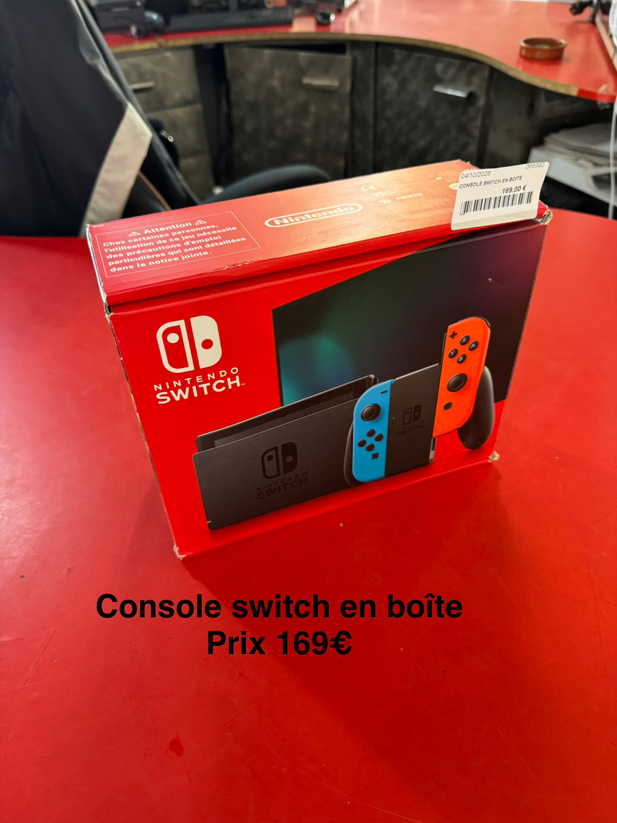 Console switch en boîte 068990