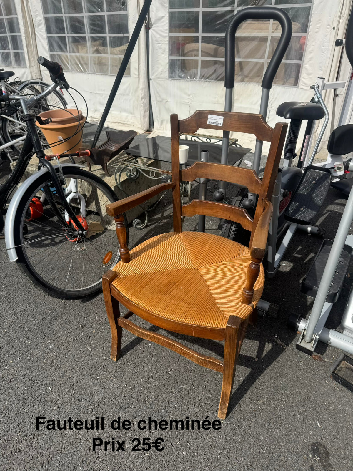 Fauteuil de cheminée 068319