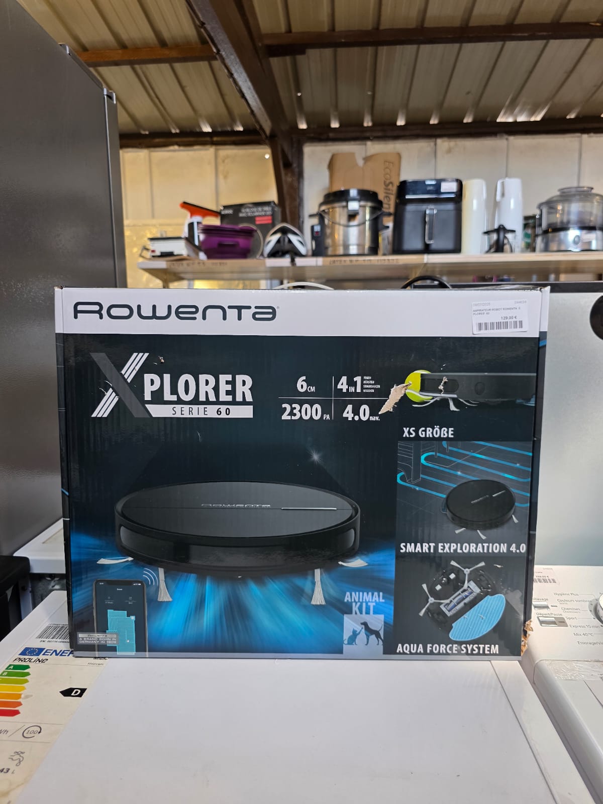 Aspirateur robot rowenta X plorer 60 044634