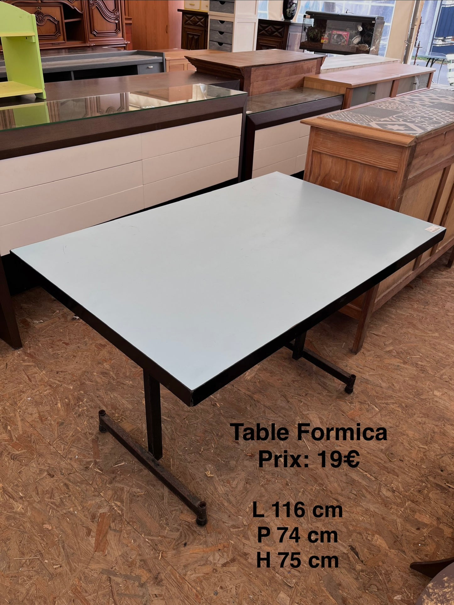 Table Formica 067519