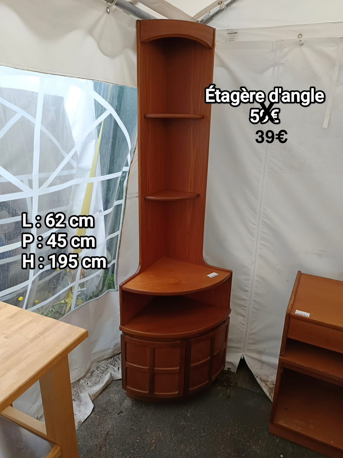 Étagère d'angle 067341