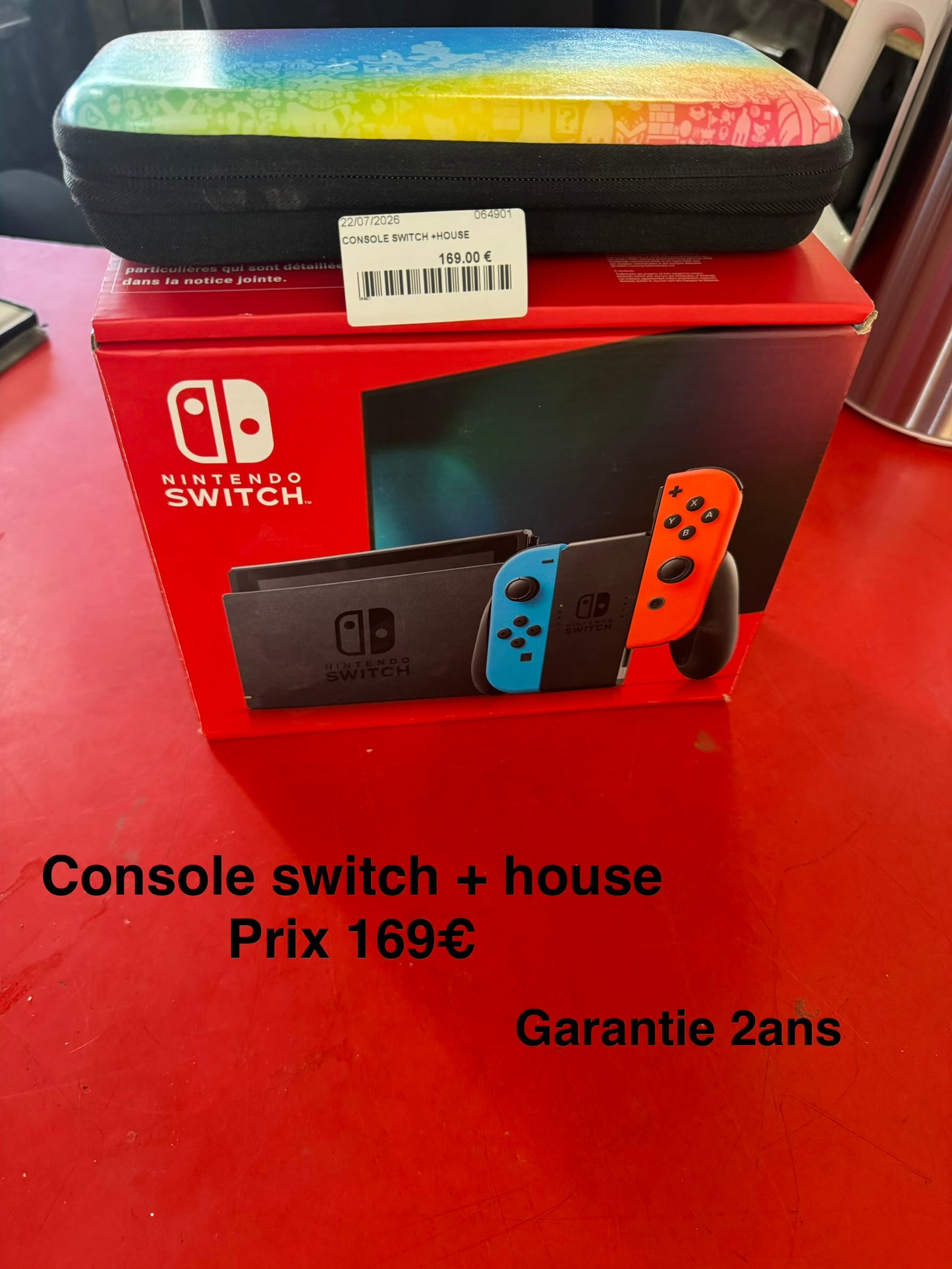 Console switch + house 064901