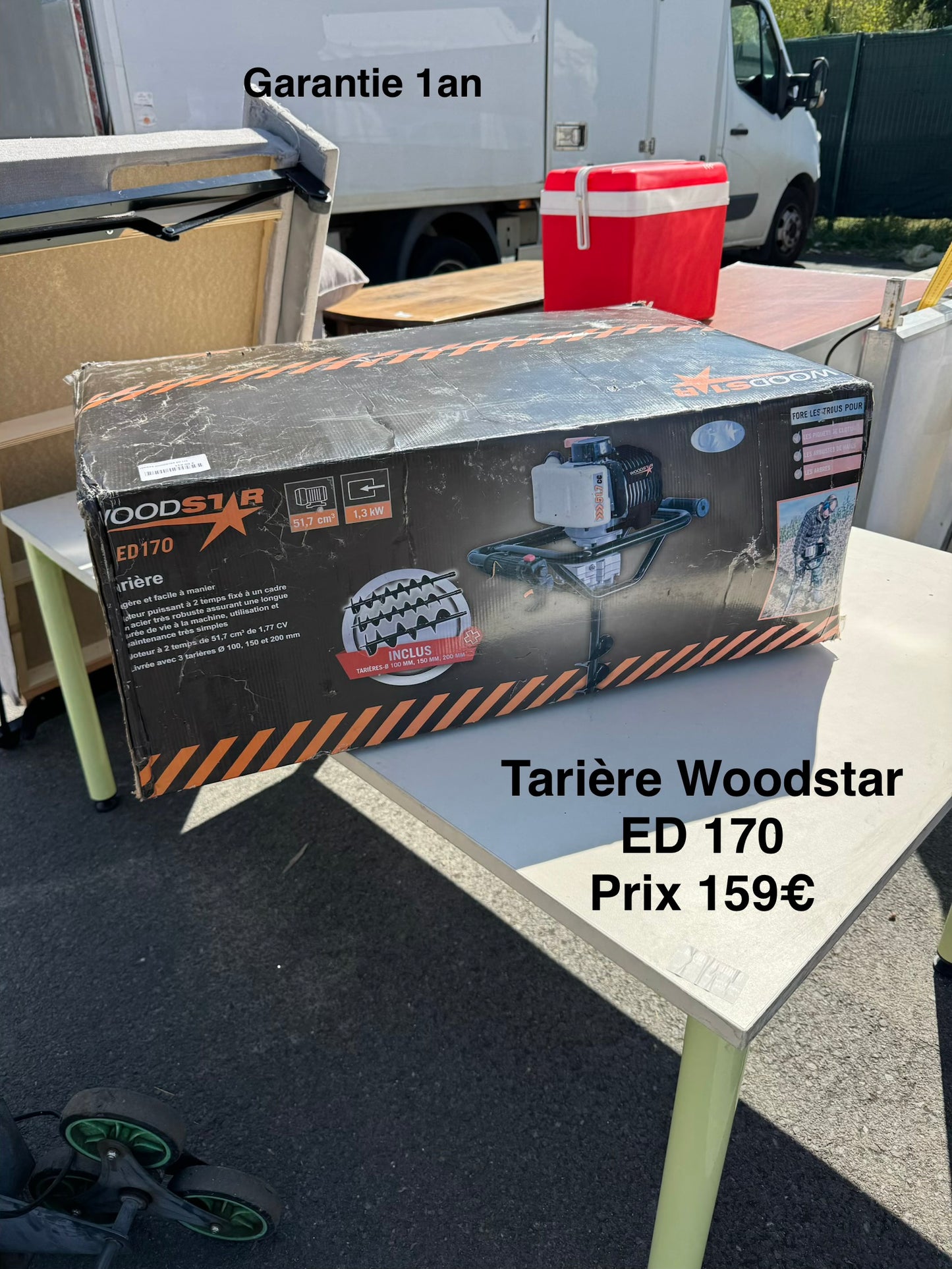Tarière Woodstar ED 170 064827