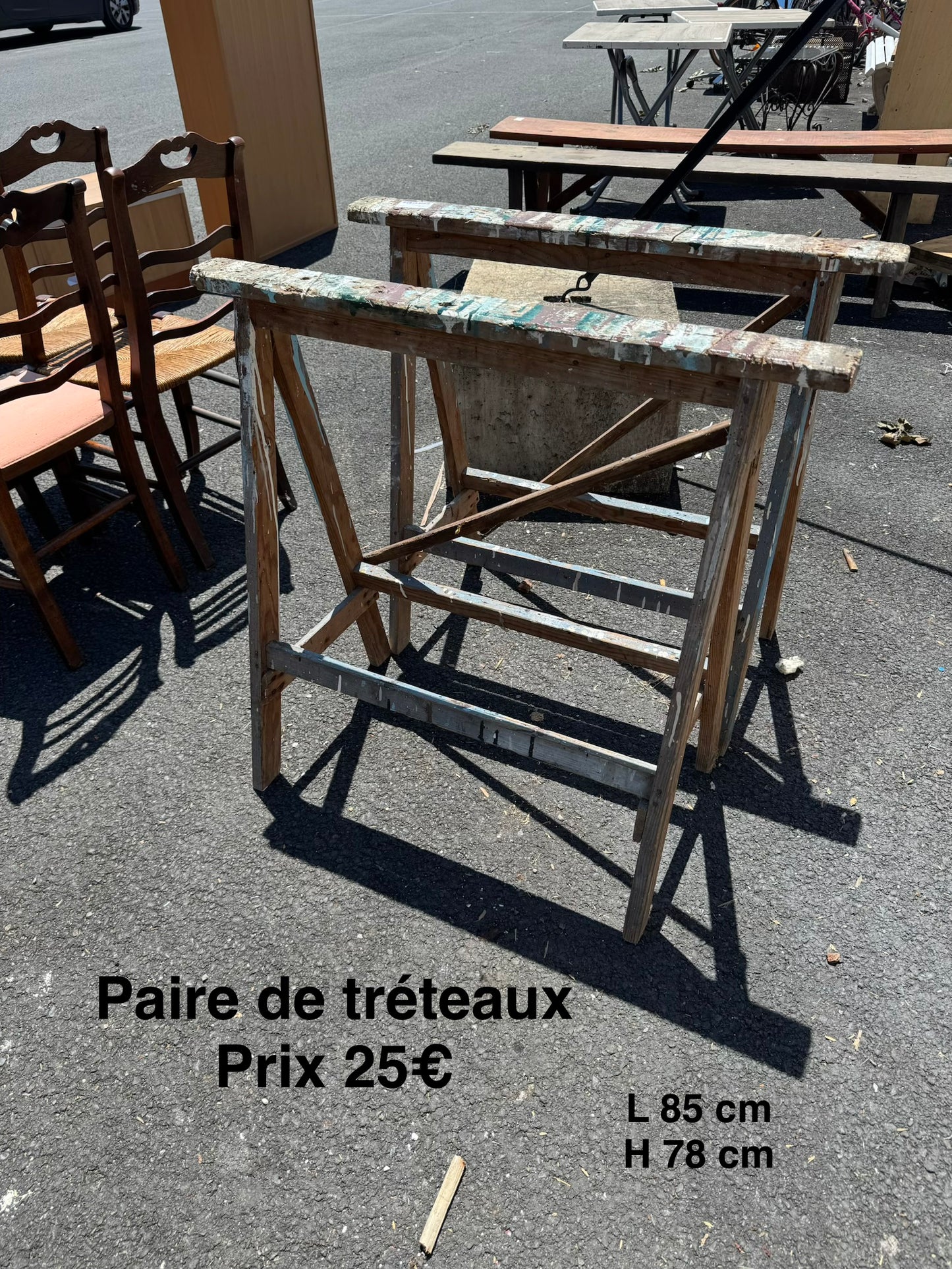 Paire de tréteaux 063375