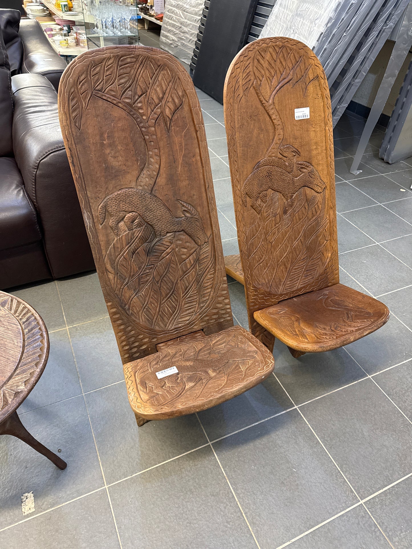 Chaise deco africaine 039713