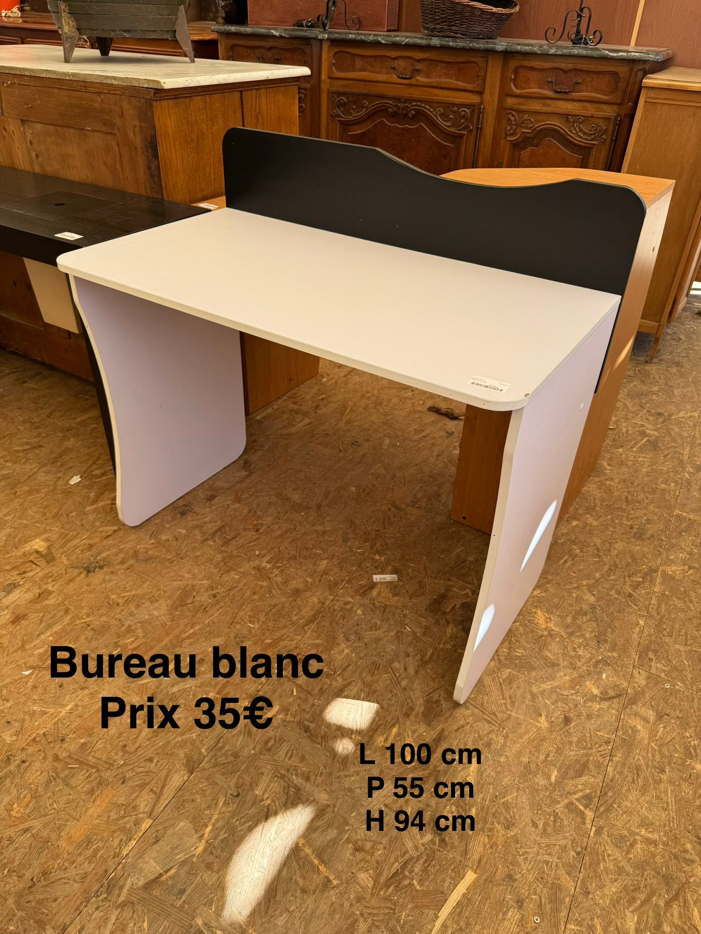 Bureau blanc 064389