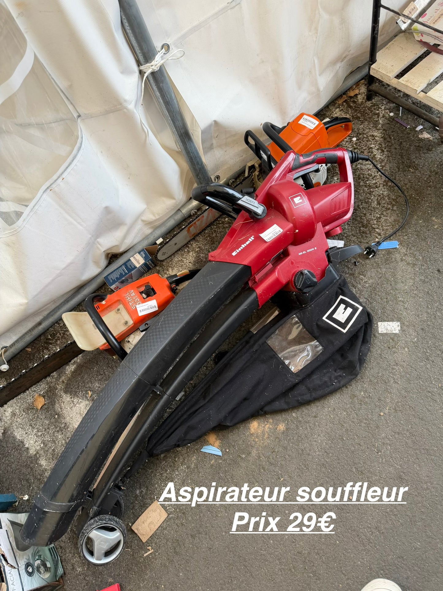 Aspirateur souffleur Einhell 065472