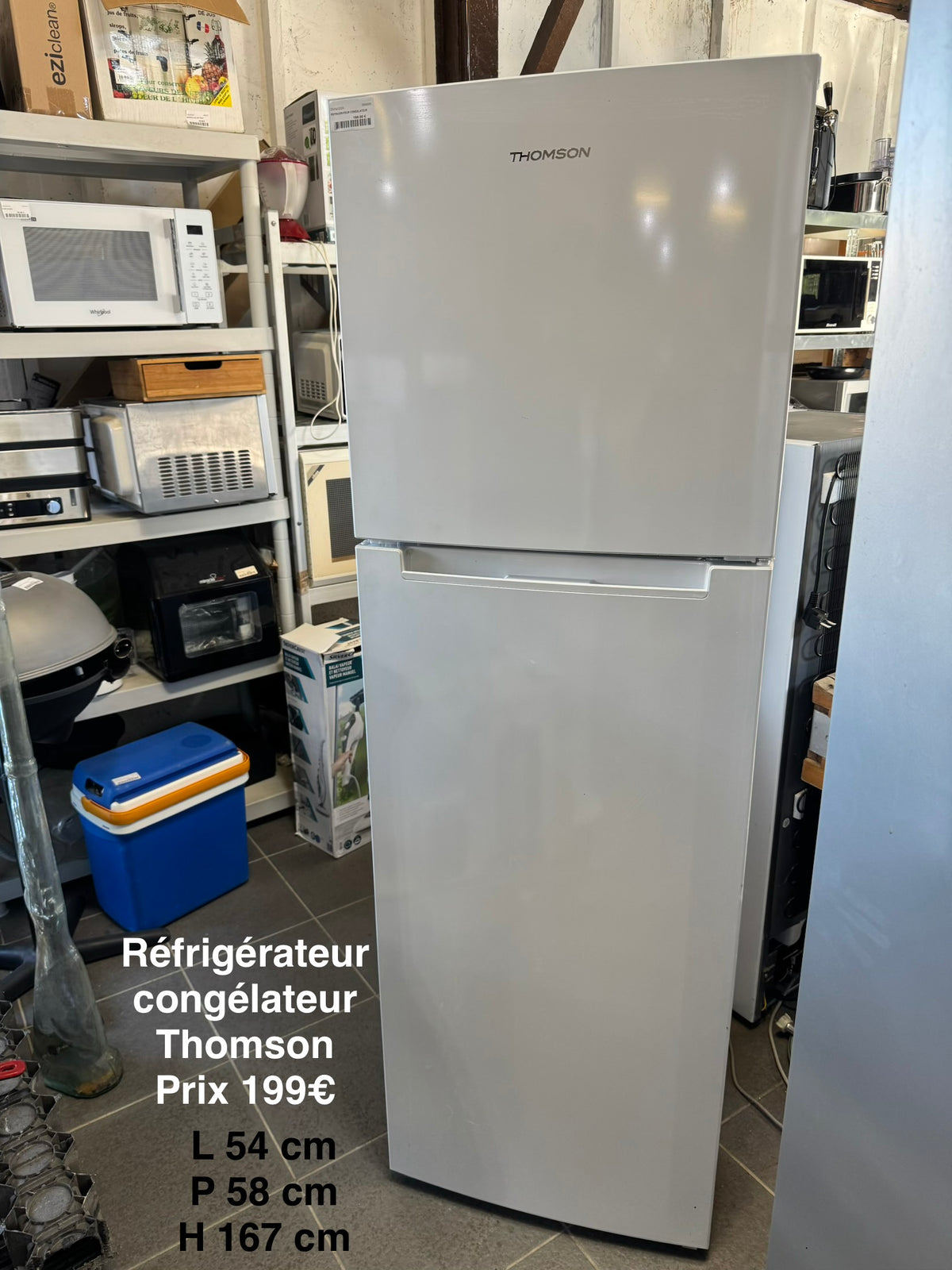 Réfrigérateur congélateur Thomson 068686